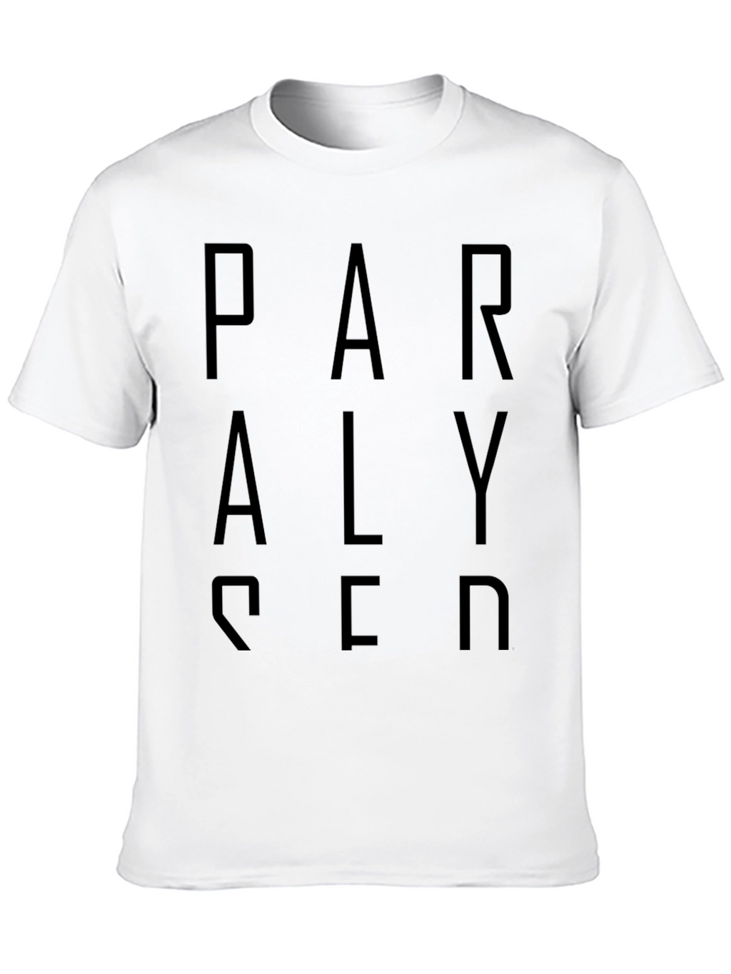Paralysed Graphic Black T-Shirt