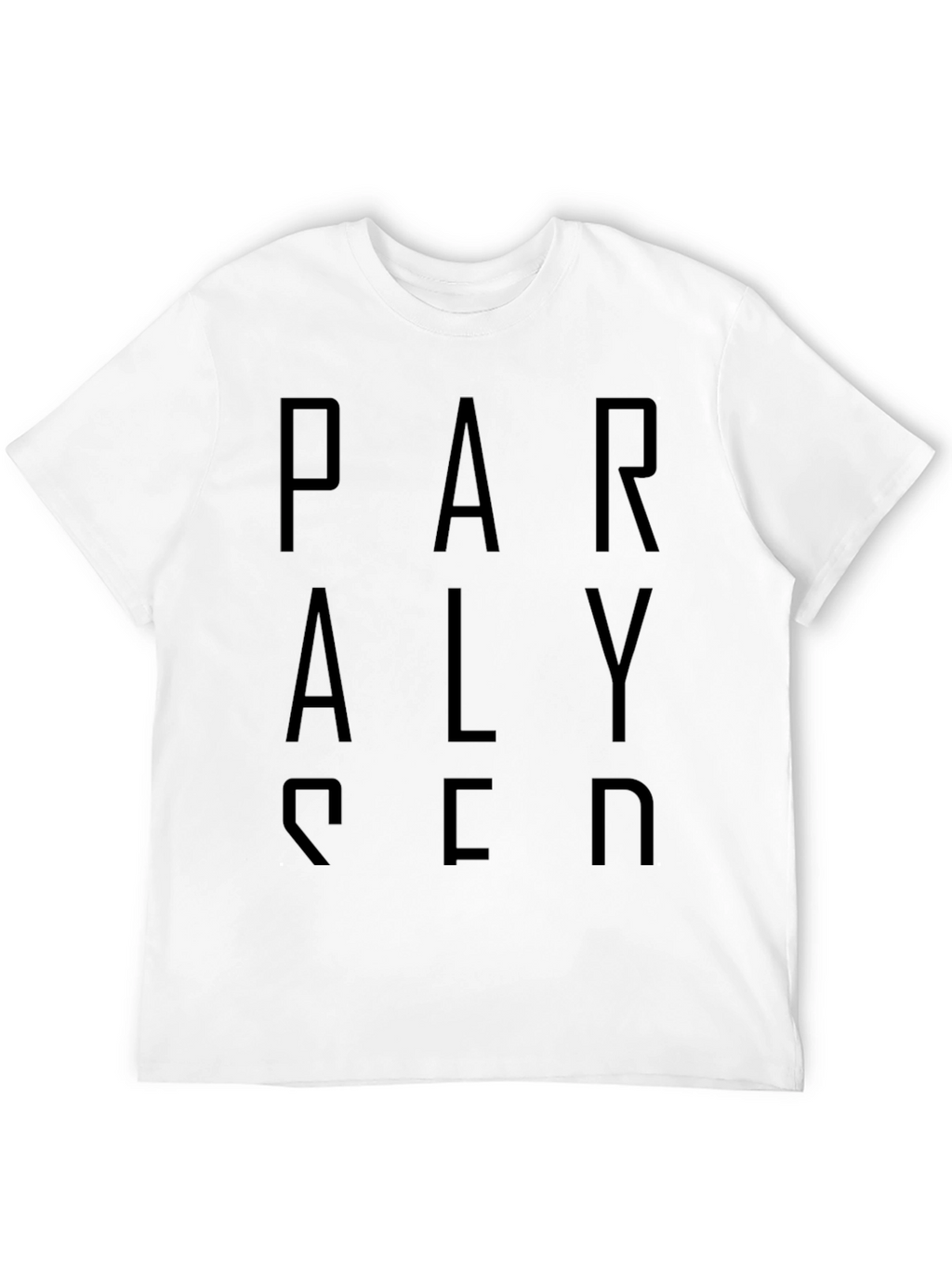 Paralysed Graphic Black T-Shirt