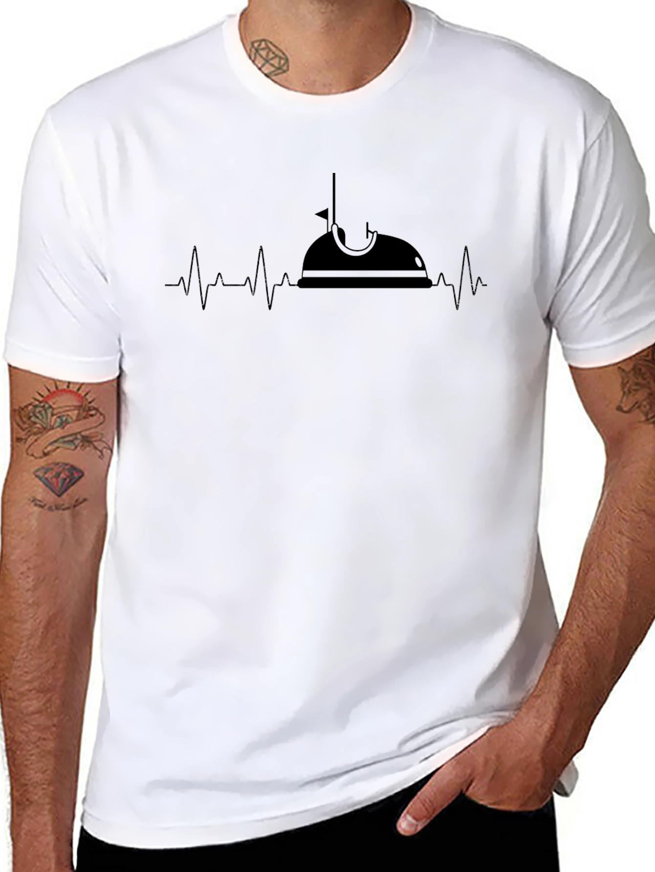 Bumper Car Heartbeat T-Shirt
