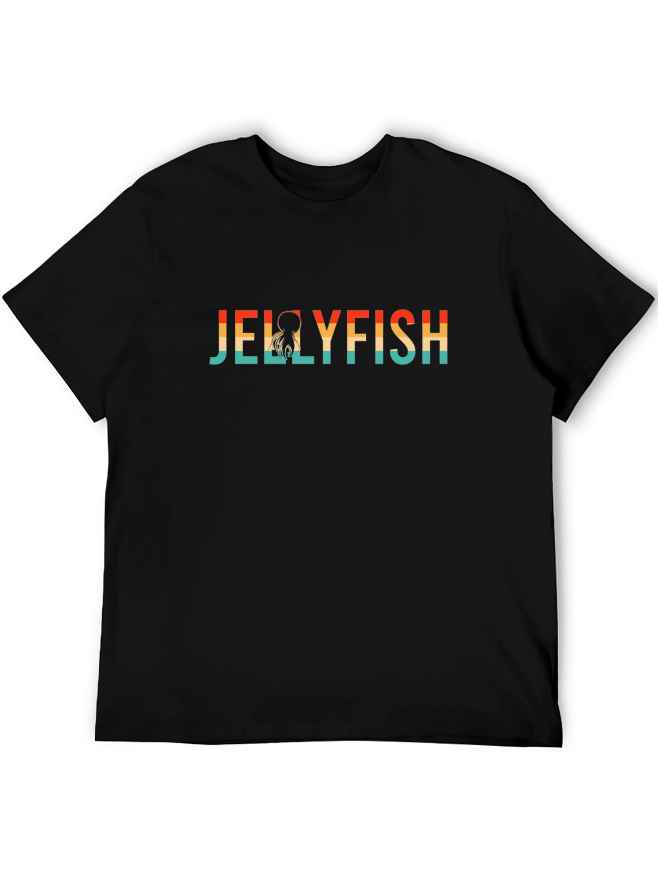 Retro Jellyfish Graphic T-Shirt