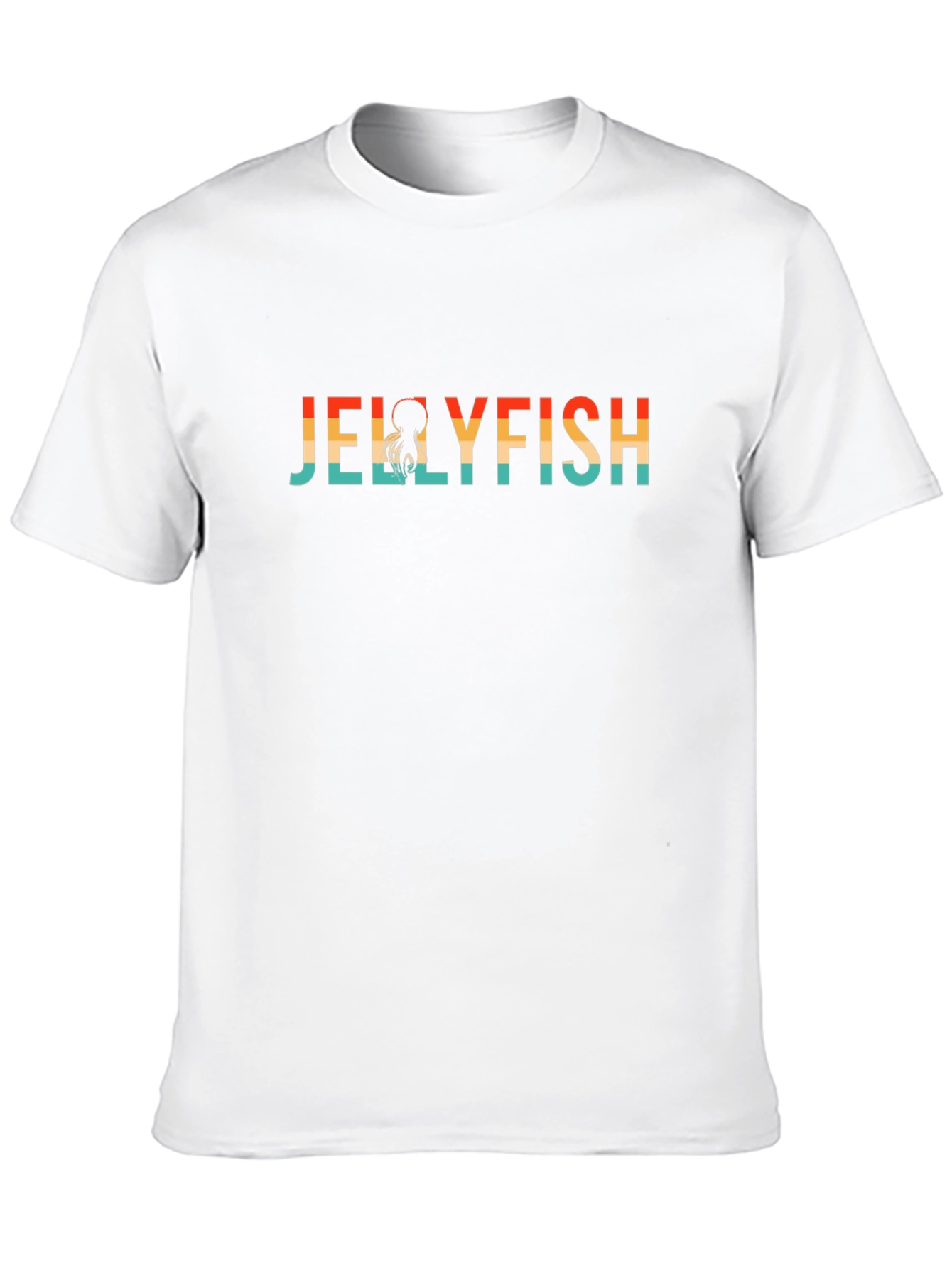 Retro Jellyfish Graphic T-Shirt