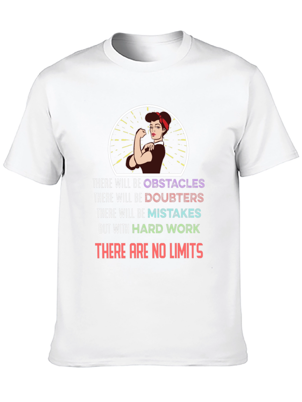 Empowering Womens Graphic T-Shirt - No Limits