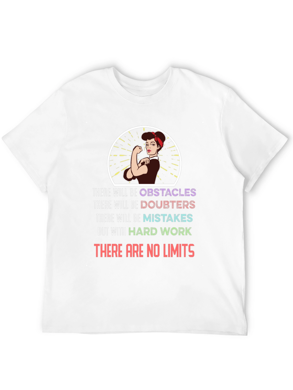Empowering Womens Graphic T-Shirt - No Limits