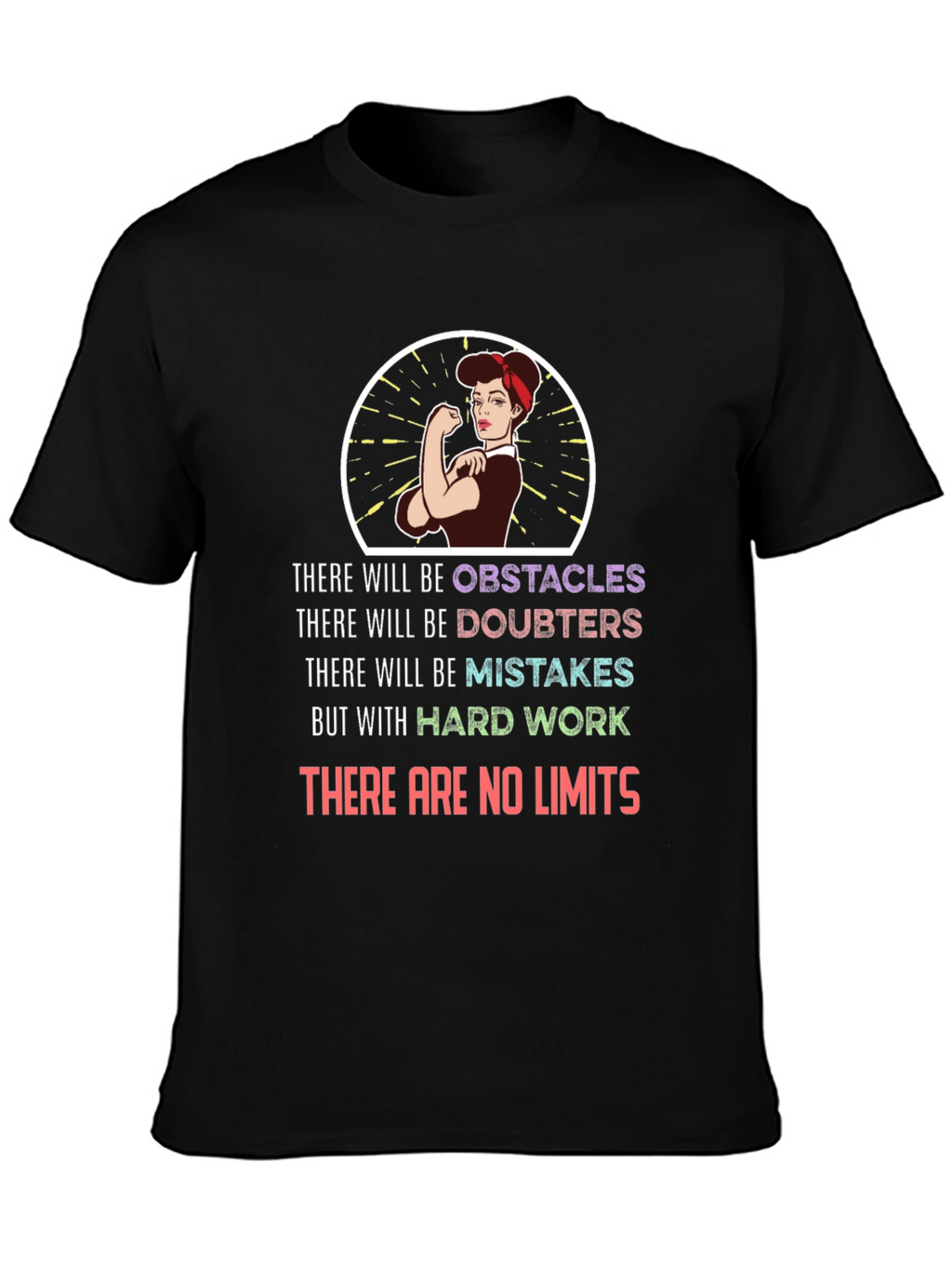 Empowering Womens Graphic T-Shirt - No Limits