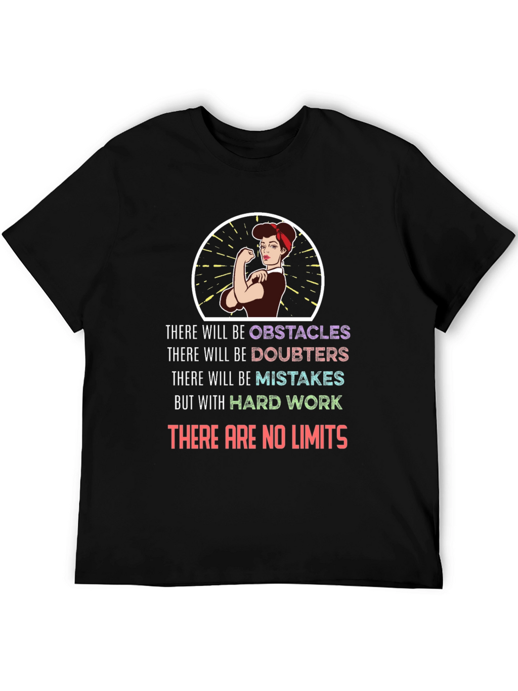 Empowering Womens Graphic T-Shirt - No Limits