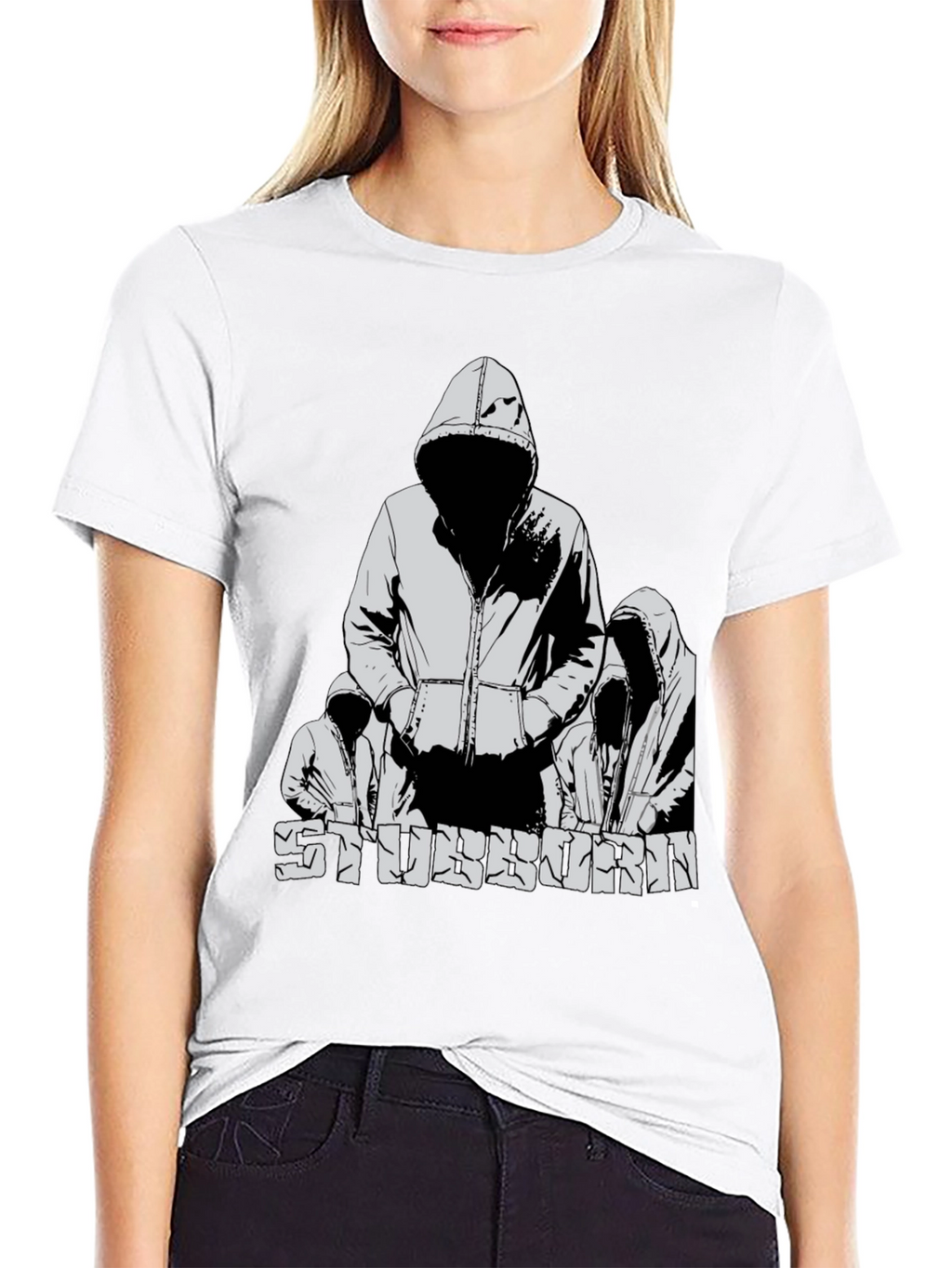 Stubborn Graphic T-Shirt - Black
