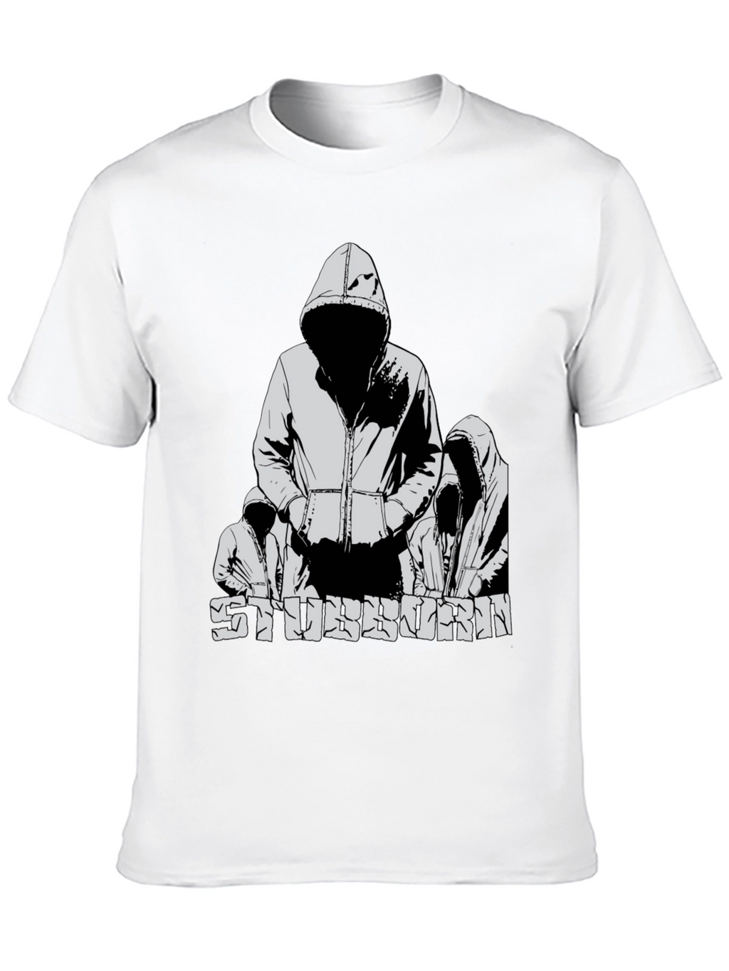 Stubborn Graphic T-Shirt - Black