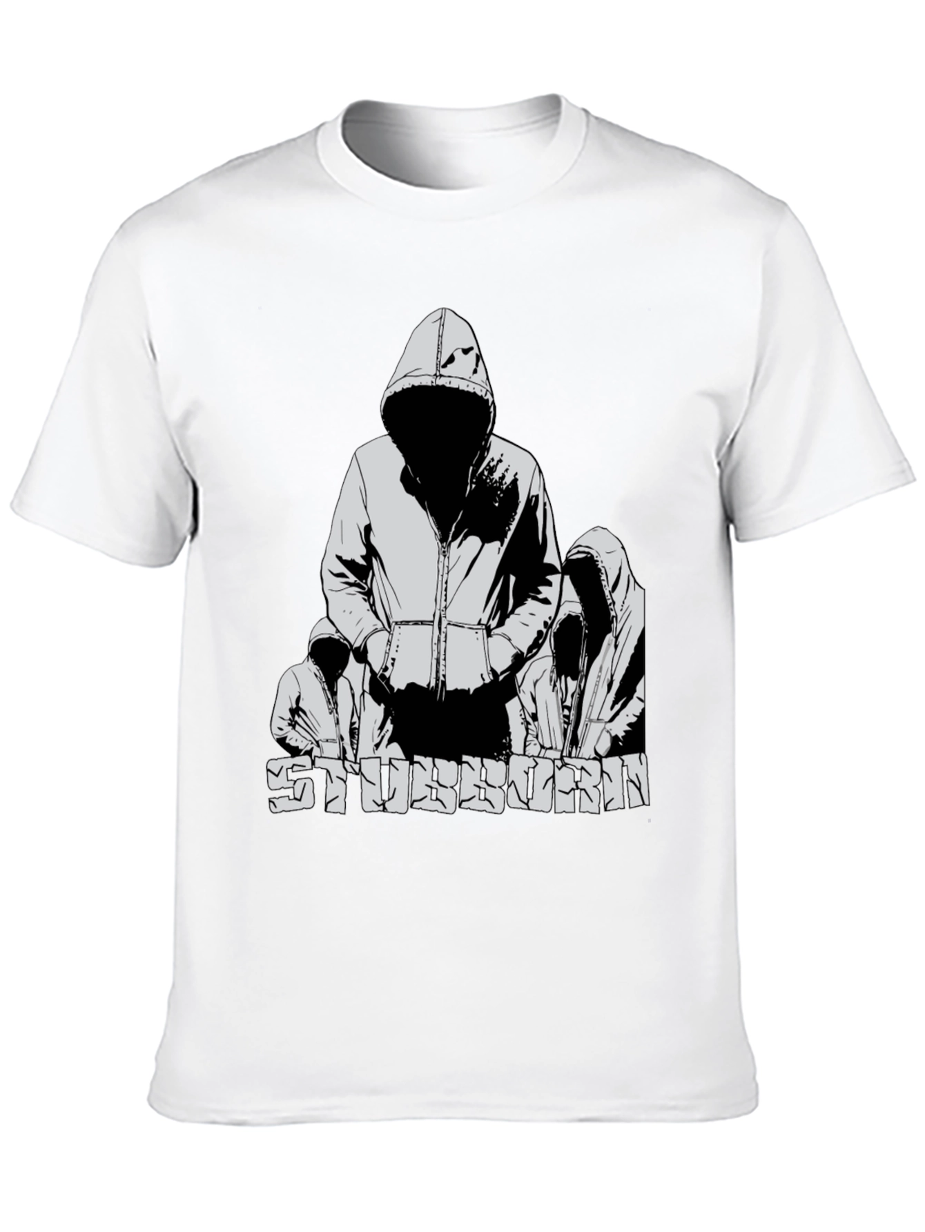 Stubborn Graphic T-Shirt - Black