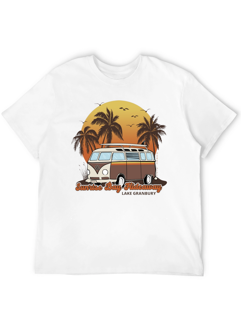 Sunrise Bay Hideaway Graphic T-Shirt