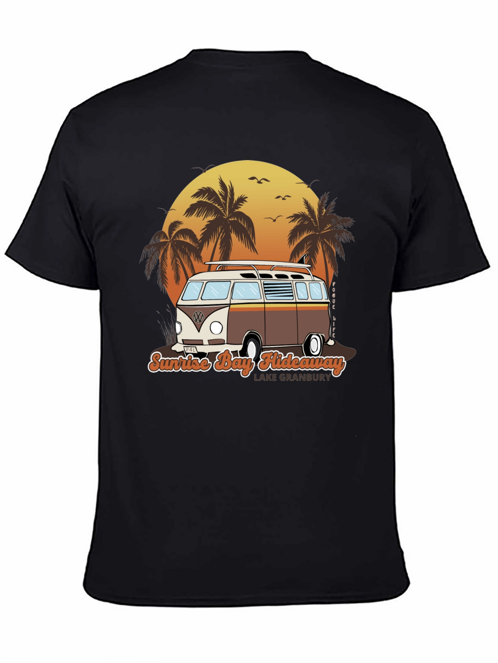 Sunrise Bay Hideaway Graphic T-Shirt