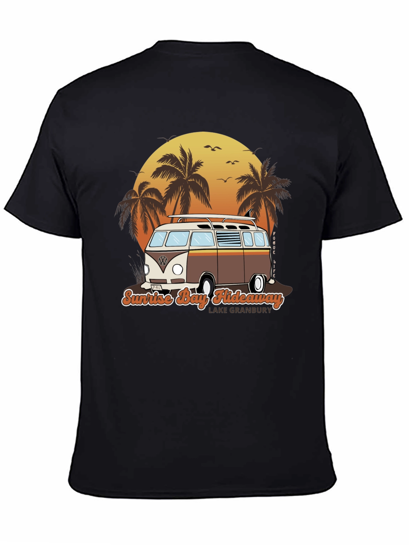 Sunrise Bay Hideaway Graphic T-Shirt