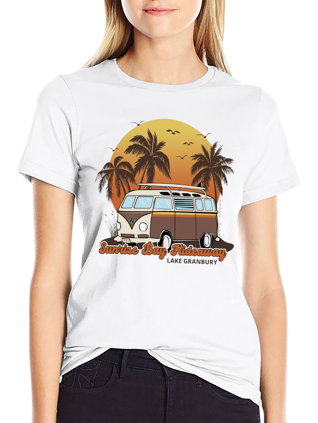 Sunrise Bay Hideaway Graphic T-Shirt