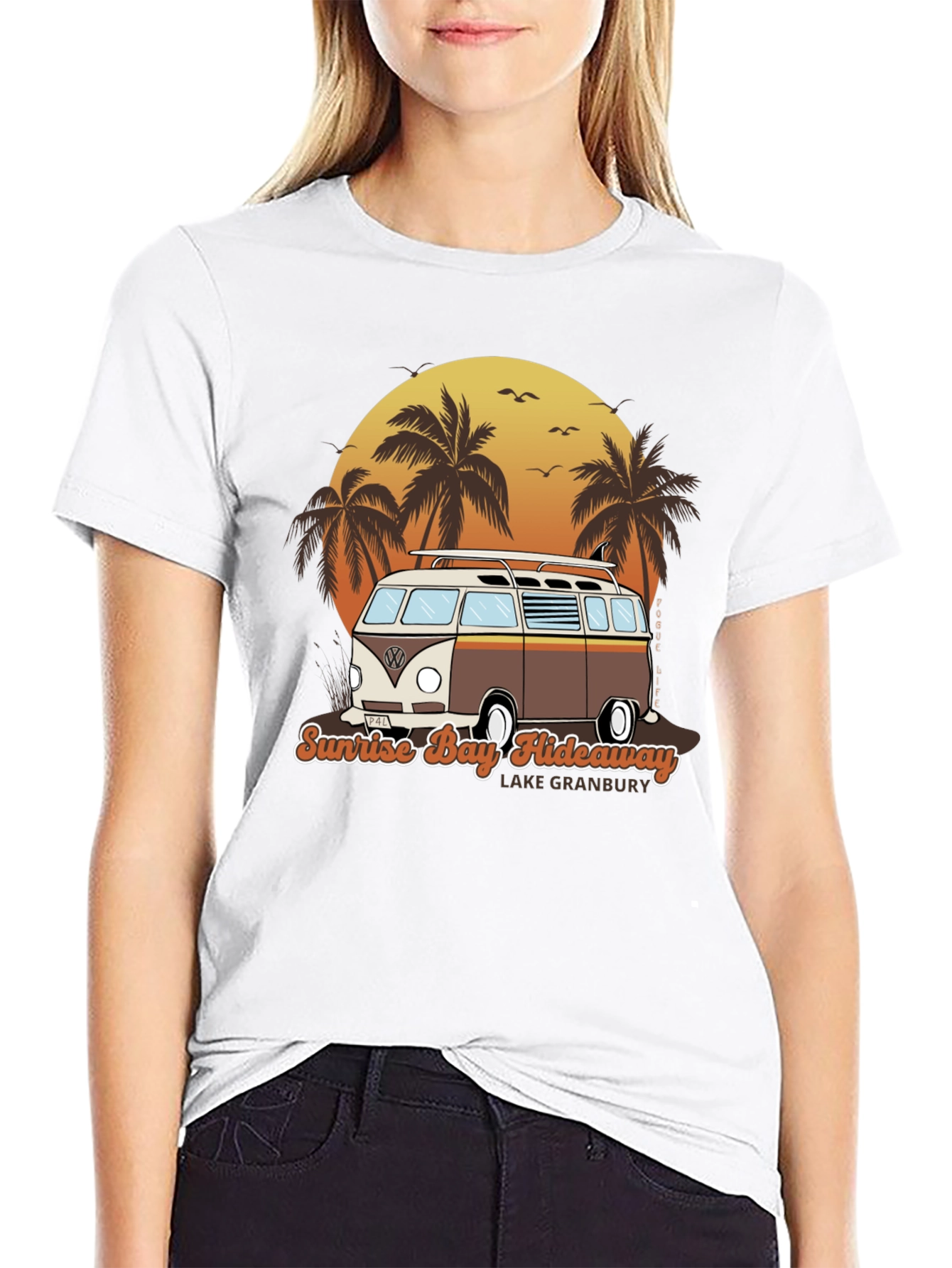 Sunrise Bay Hideaway Graphic T-Shirt