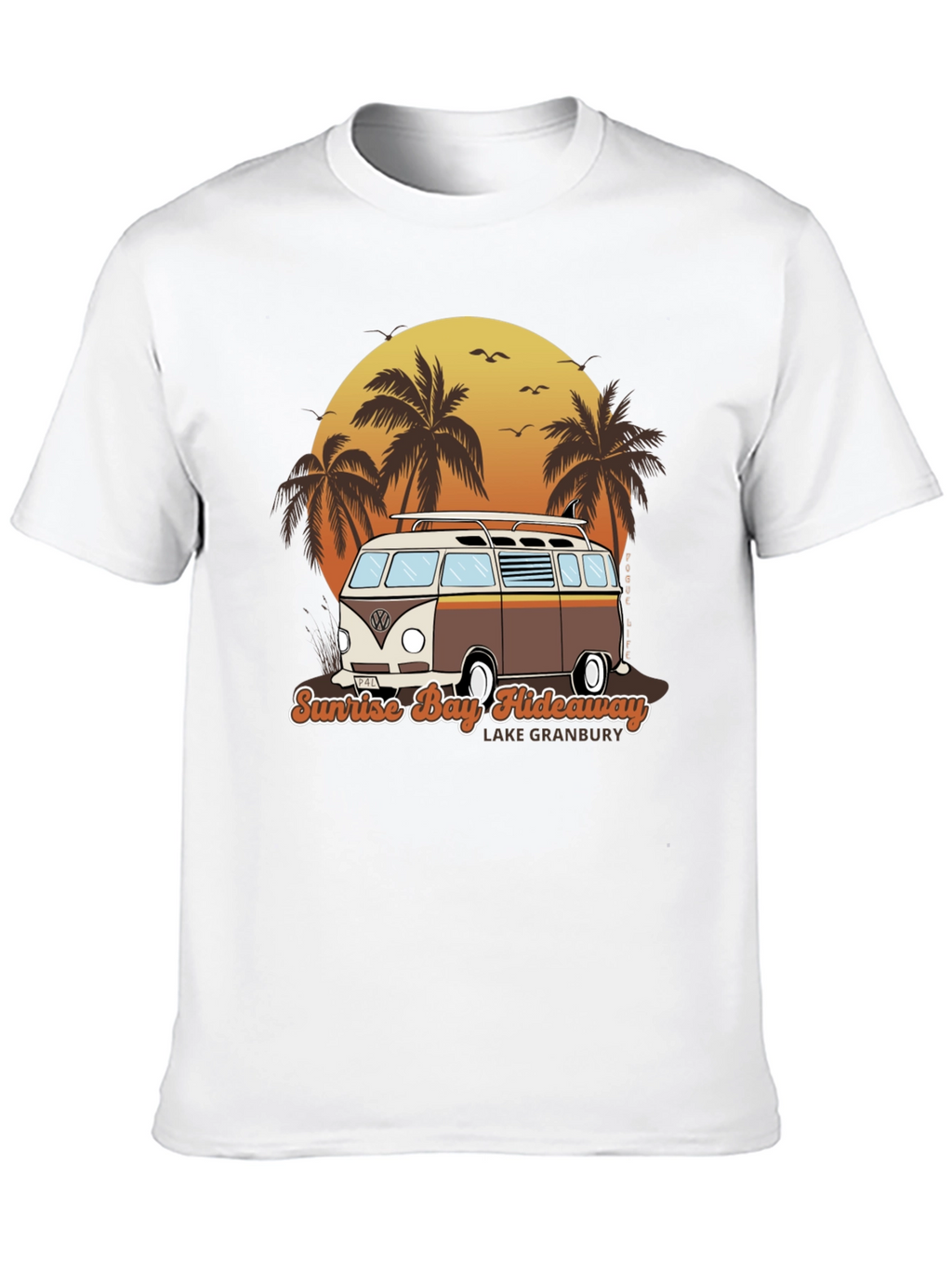 Sunrise Bay Hideaway Graphic T-Shirt