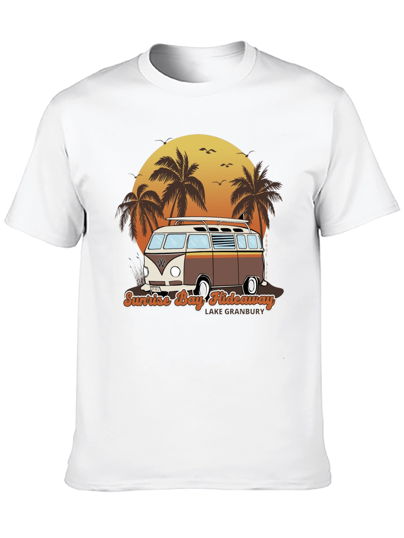 Sunrise Bay Hideaway Graphic T-Shirt