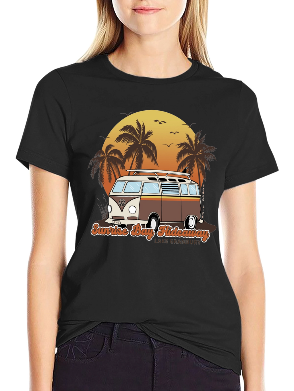Sunrise Bay Hideaway Graphic T-Shirt