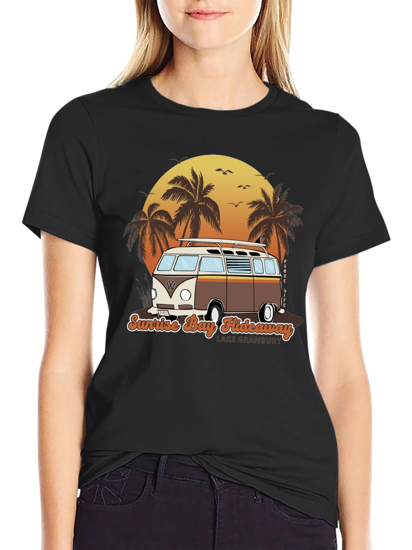 Sunrise Bay Hideaway Graphic T-Shirt