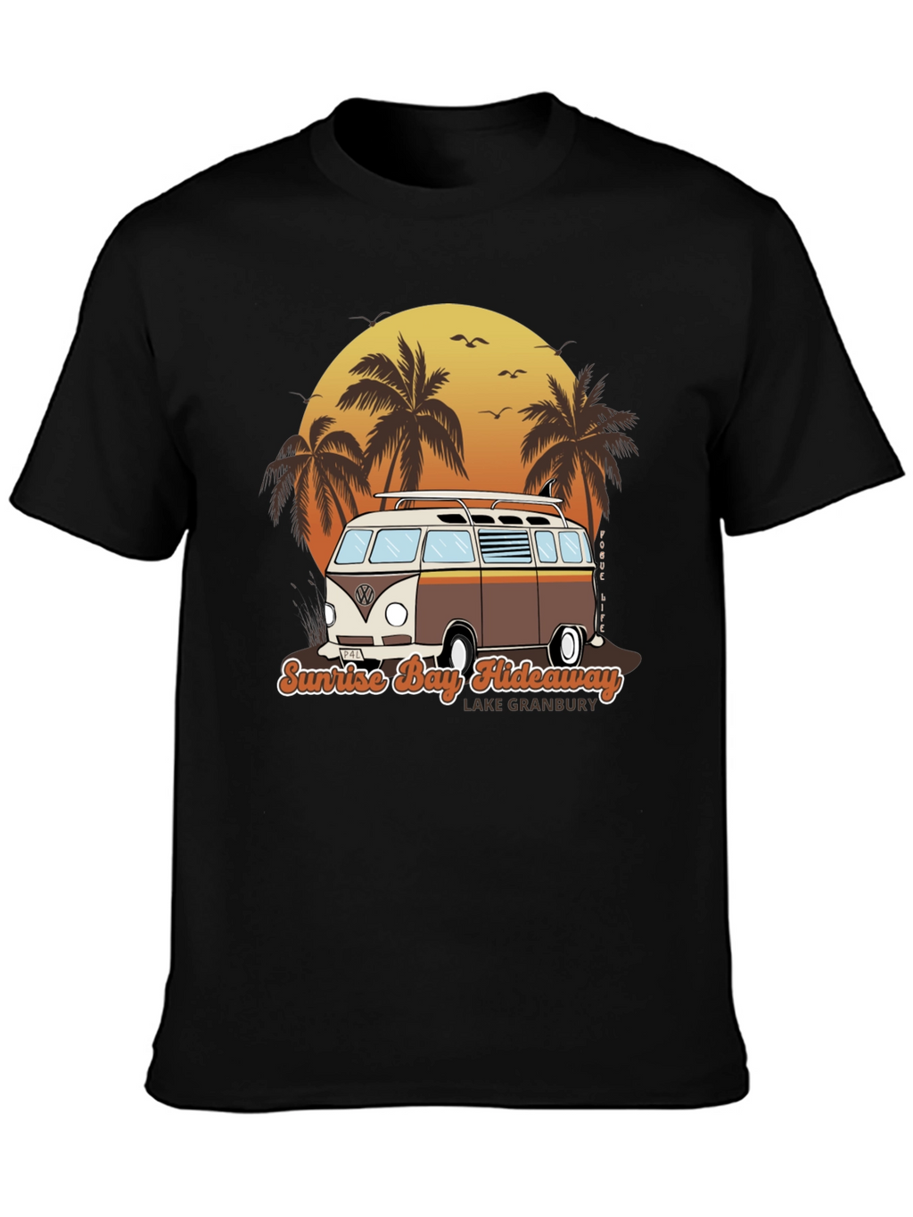Sunrise Bay Hideaway Graphic T-Shirt