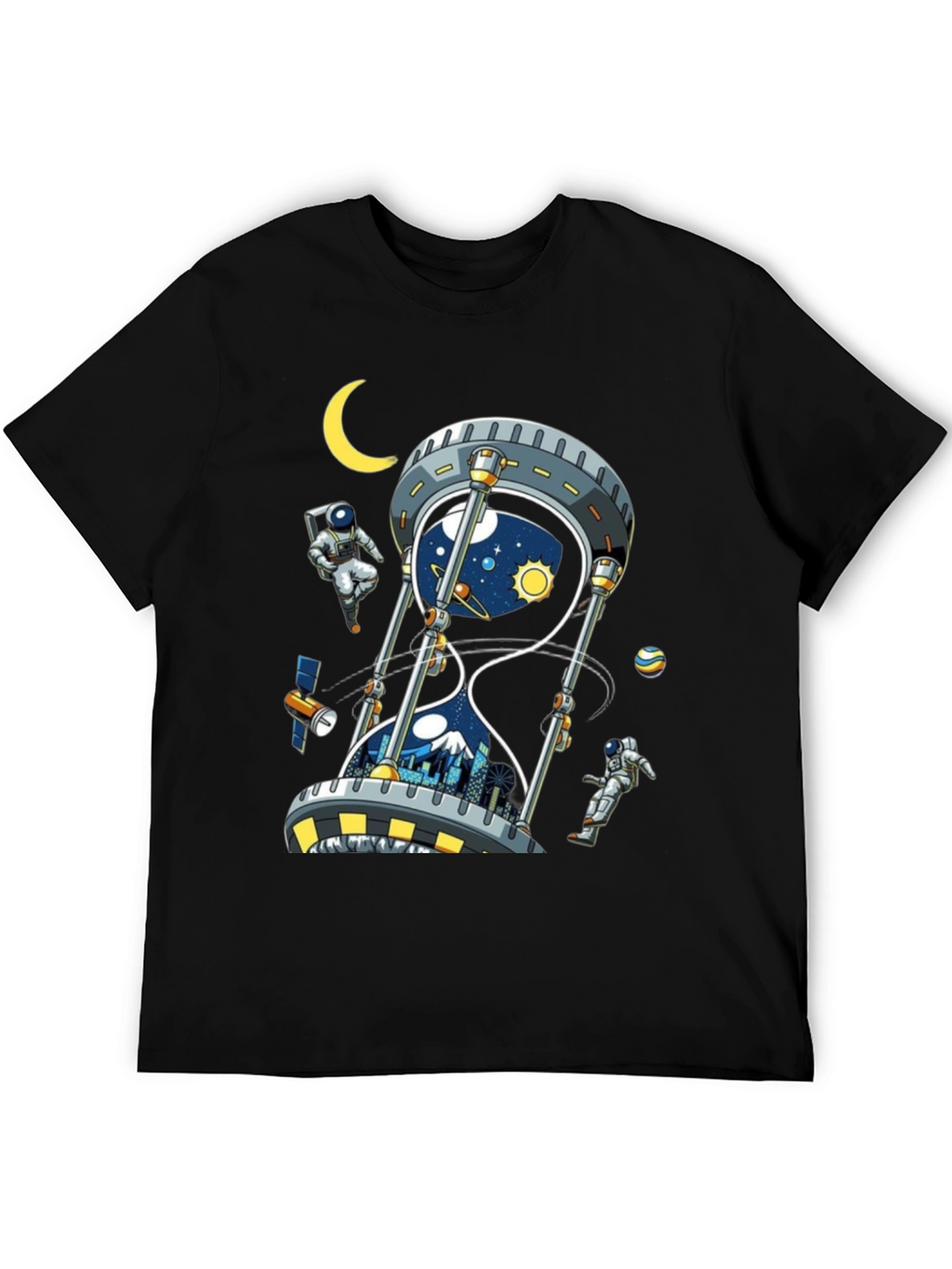 Cosmic Hourglass Graphic Tee
