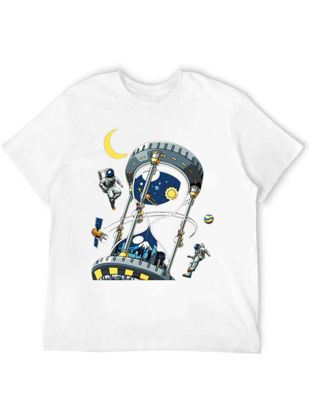 Cosmic Hourglass Graphic Tee