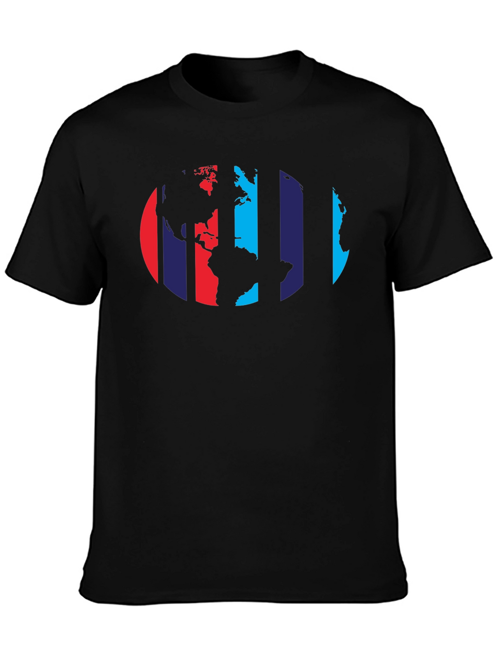 World Map Graphic T-Shirt - Global Design Tee