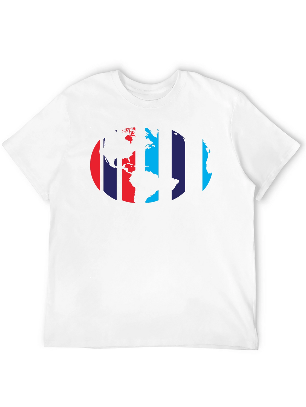 World Map Graphic T-Shirt - Global Design Tee