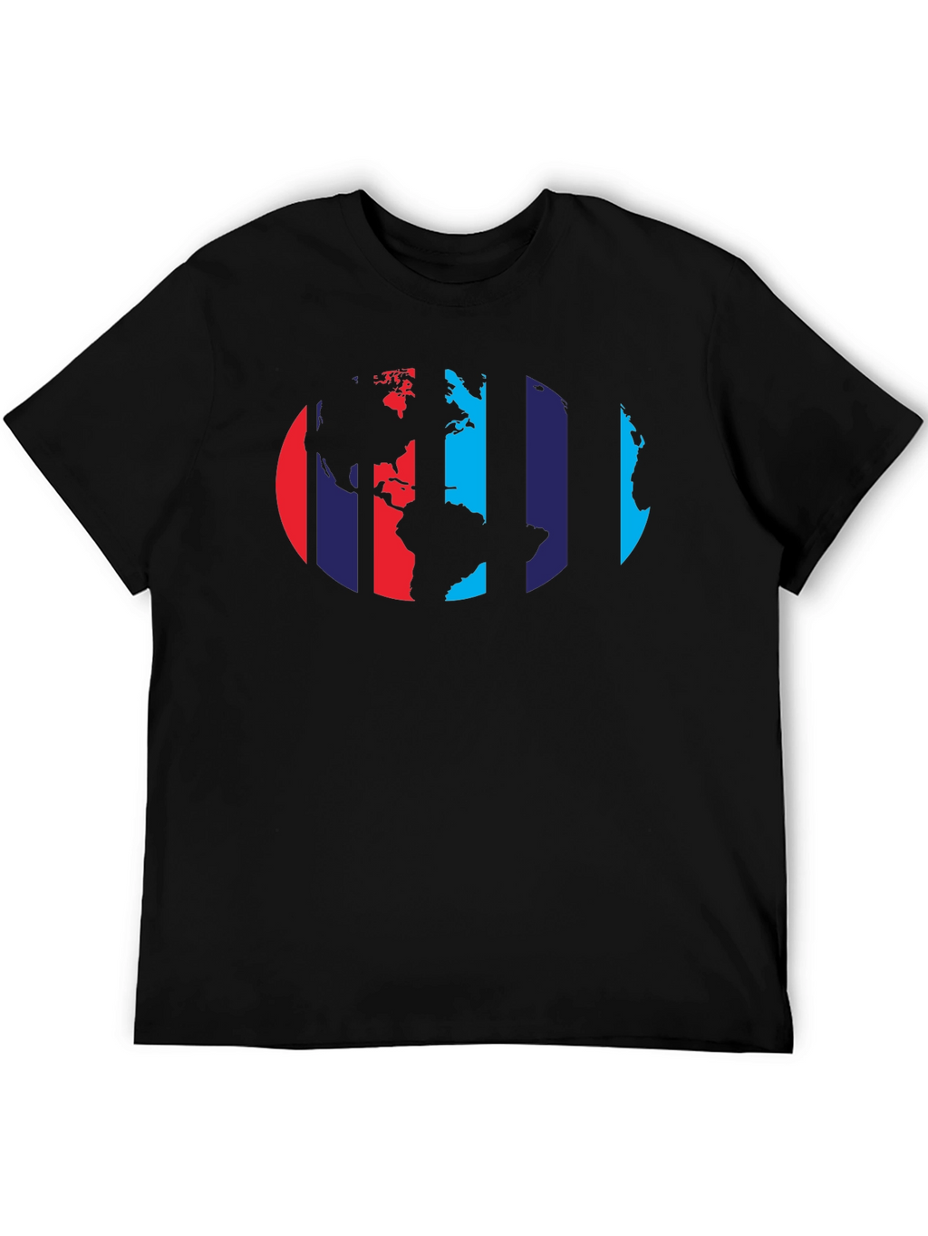 World Map Graphic T-Shirt - Global Design Tee