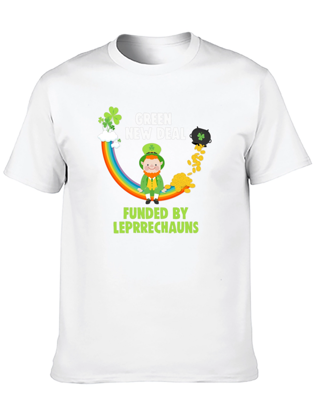 Green New Deal Leprechaun T-Shirt