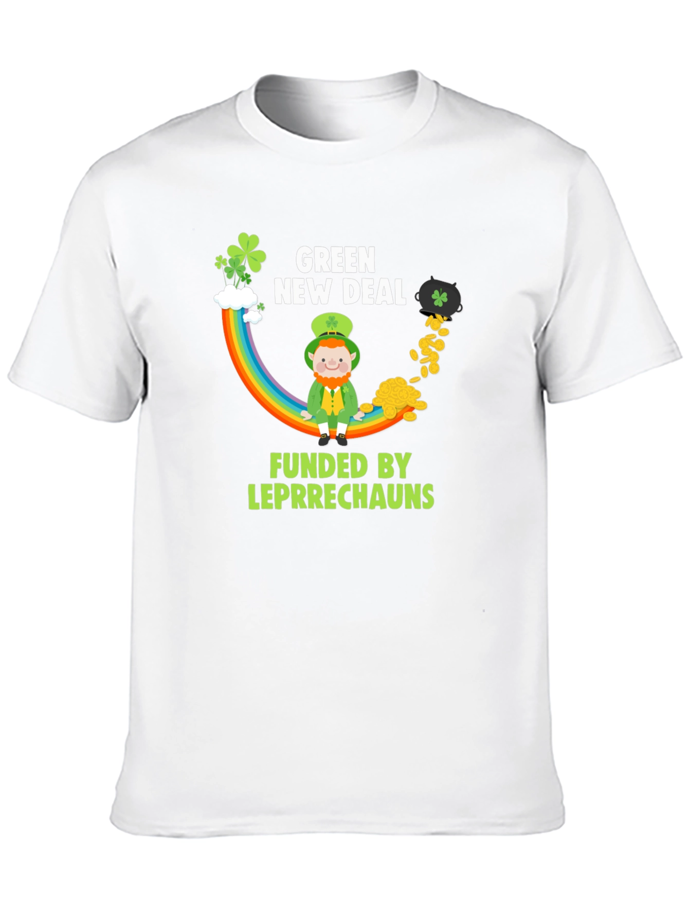 Green New Deal Leprechaun T-Shirt