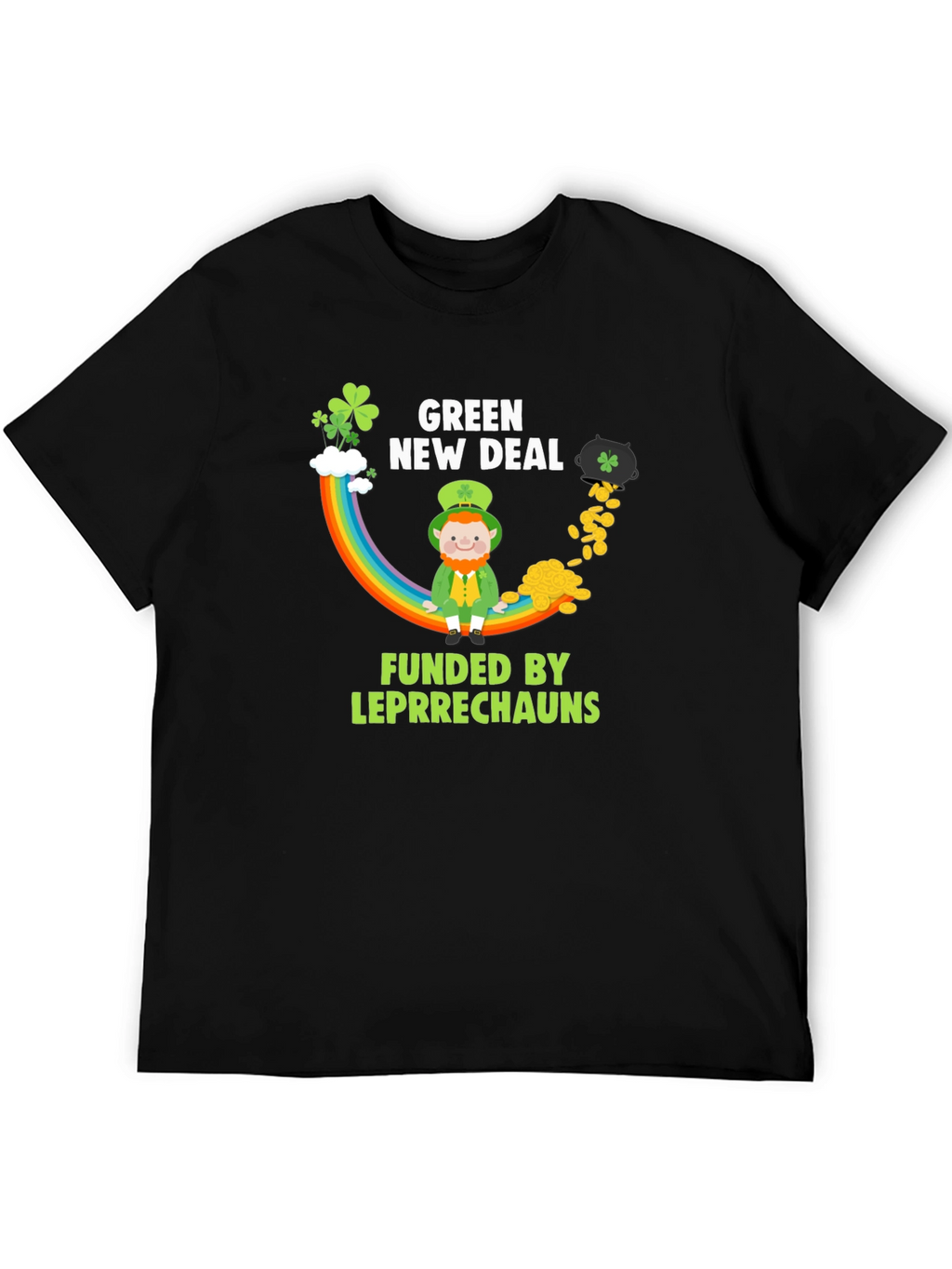 Green New Deal Leprechaun T-Shirt