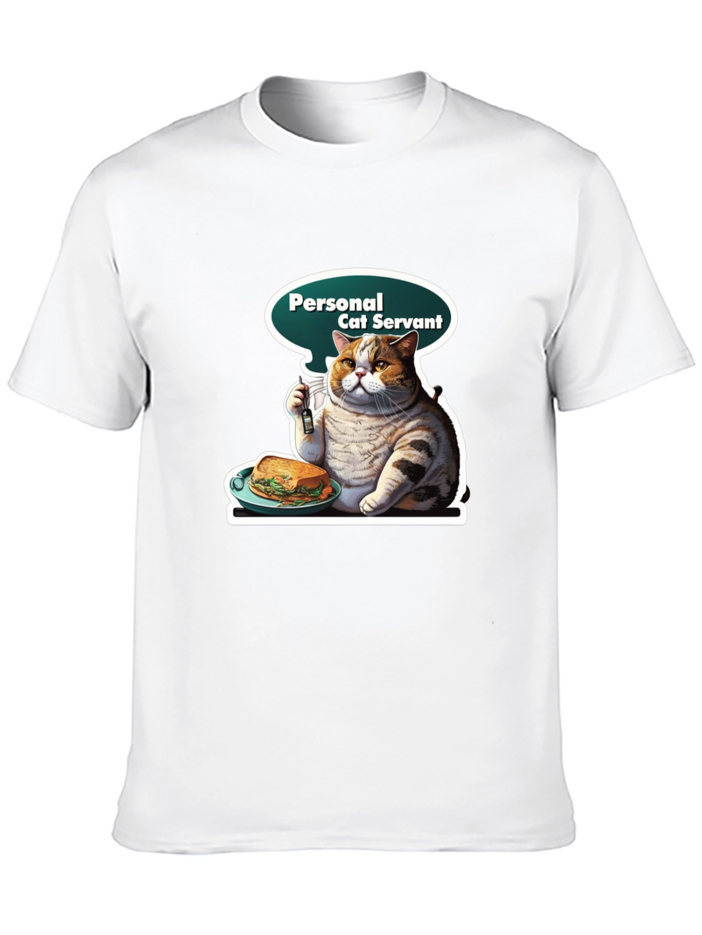 Personal Cat Servant Graphic Tee