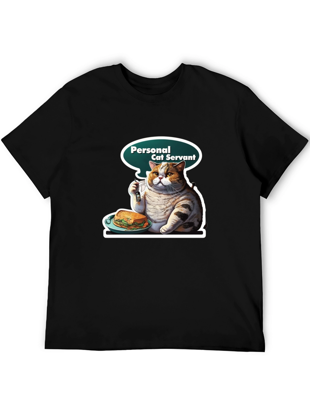 Personal Cat Servant Graphic Tee
