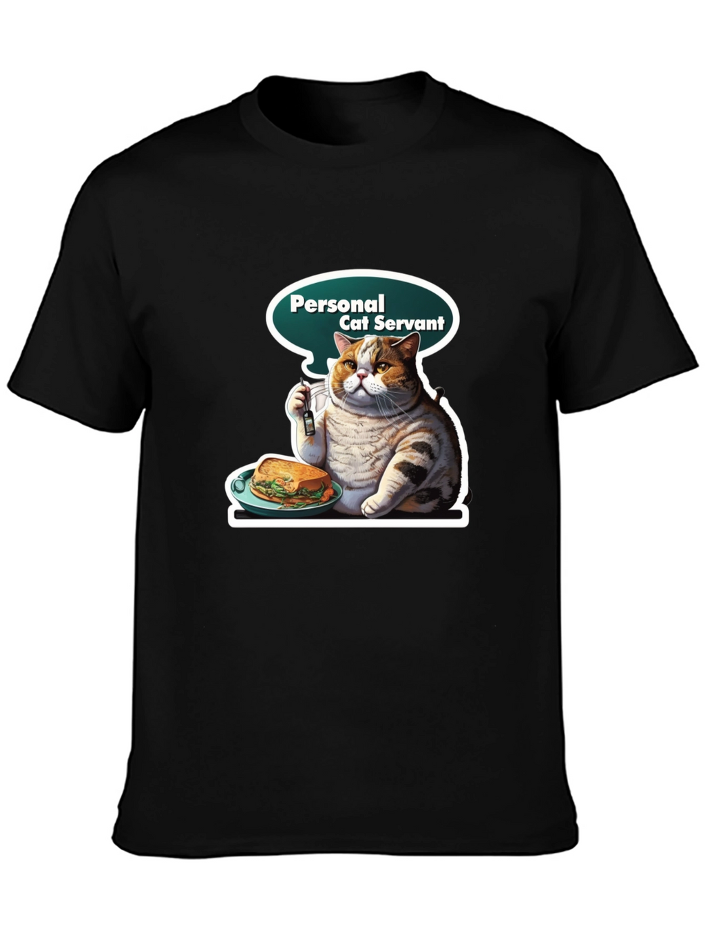 Personal Cat Servant Graphic Tee