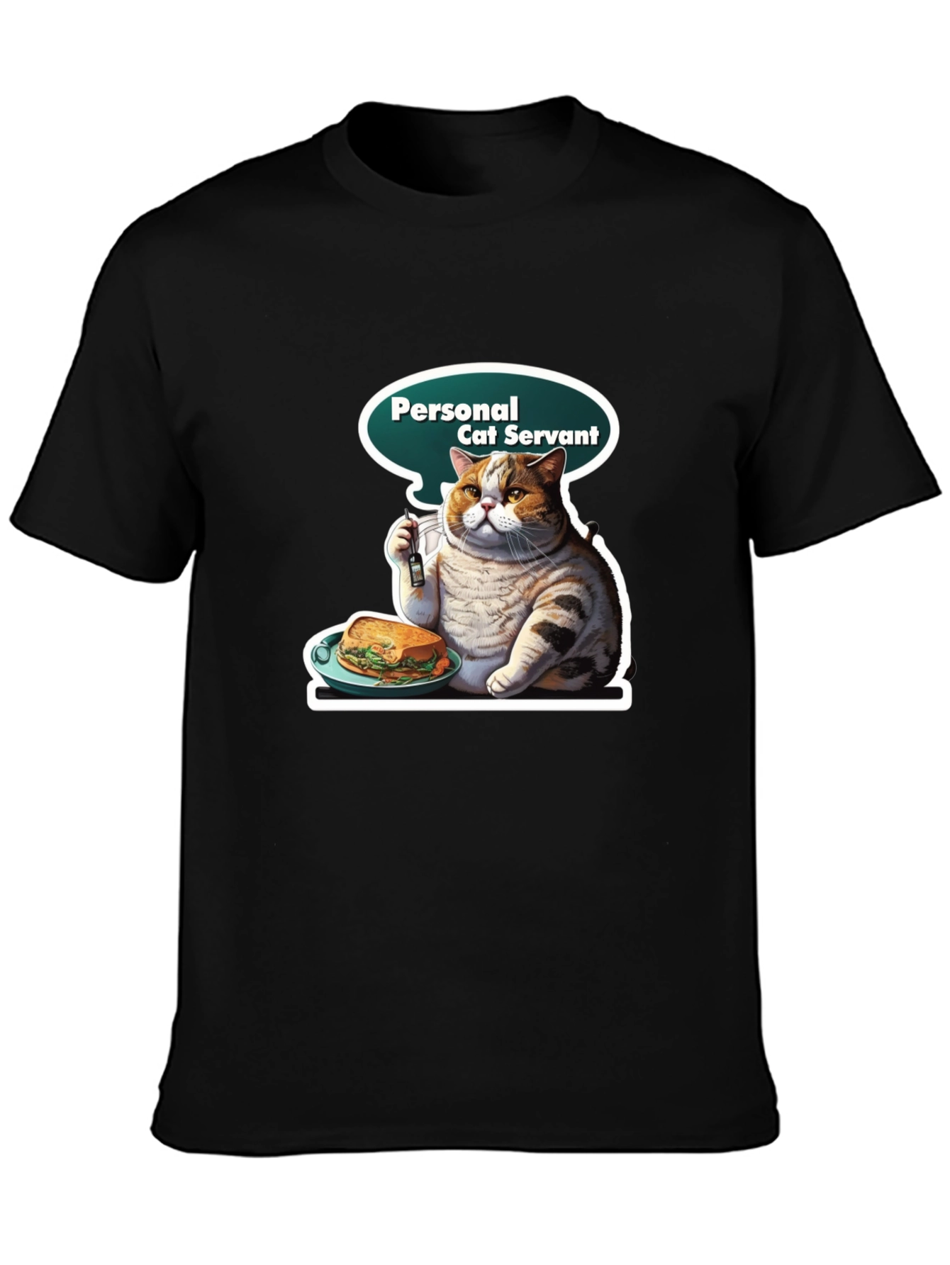 Personal Cat Servant Graphic Tee