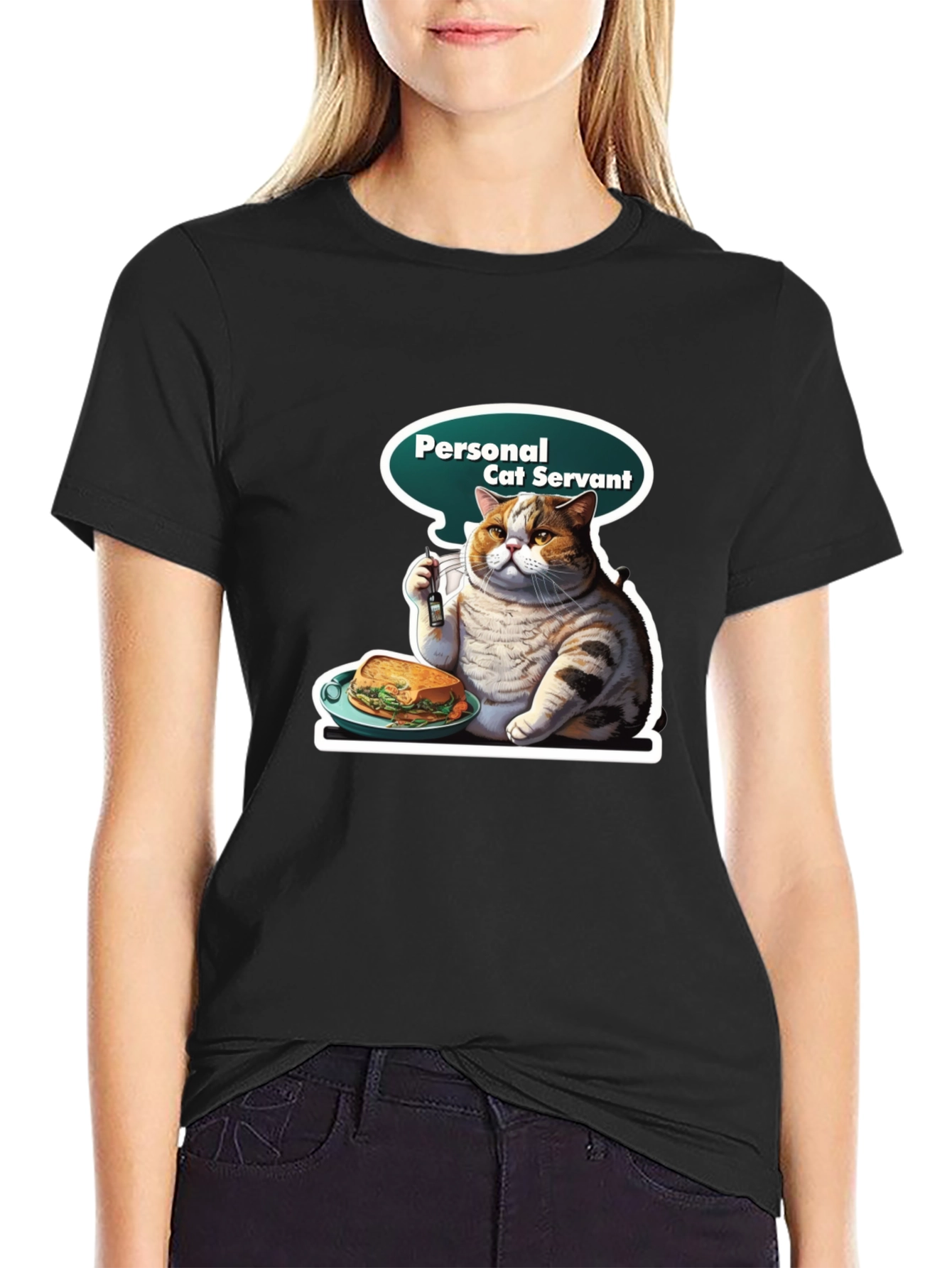 Personal Cat Servant Graphic Tee