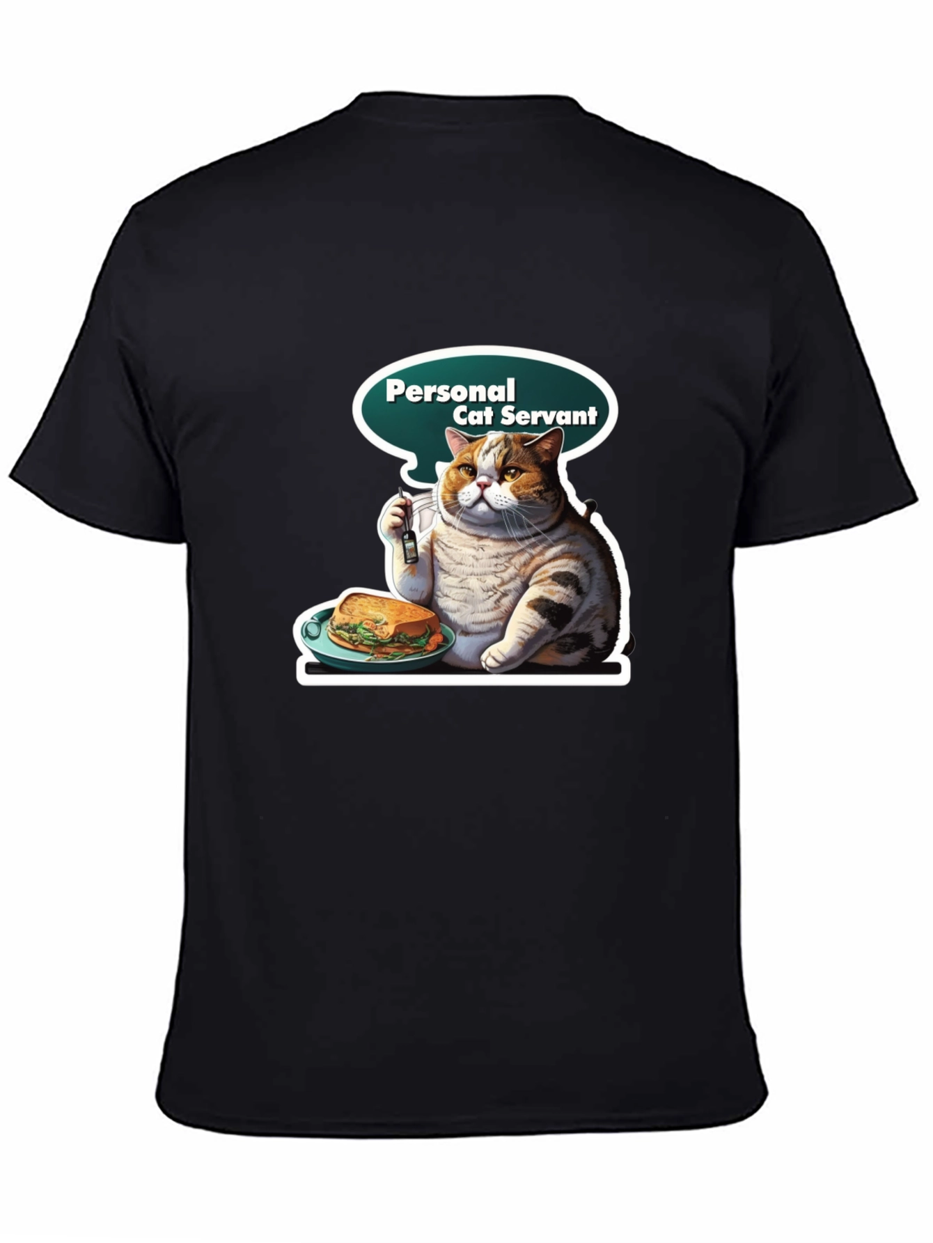 Personal Cat Servant Graphic Tee