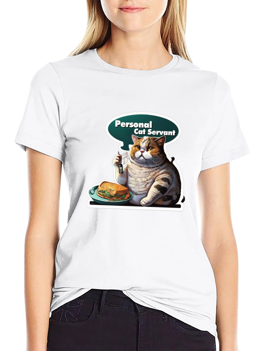 Personal Cat Servant Graphic Tee