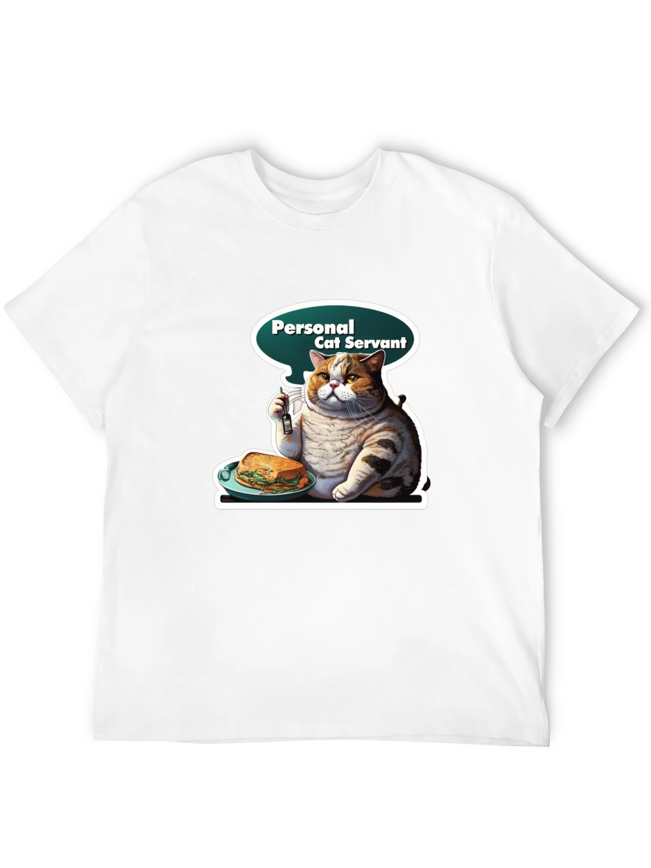Personal Cat Servant Graphic Tee