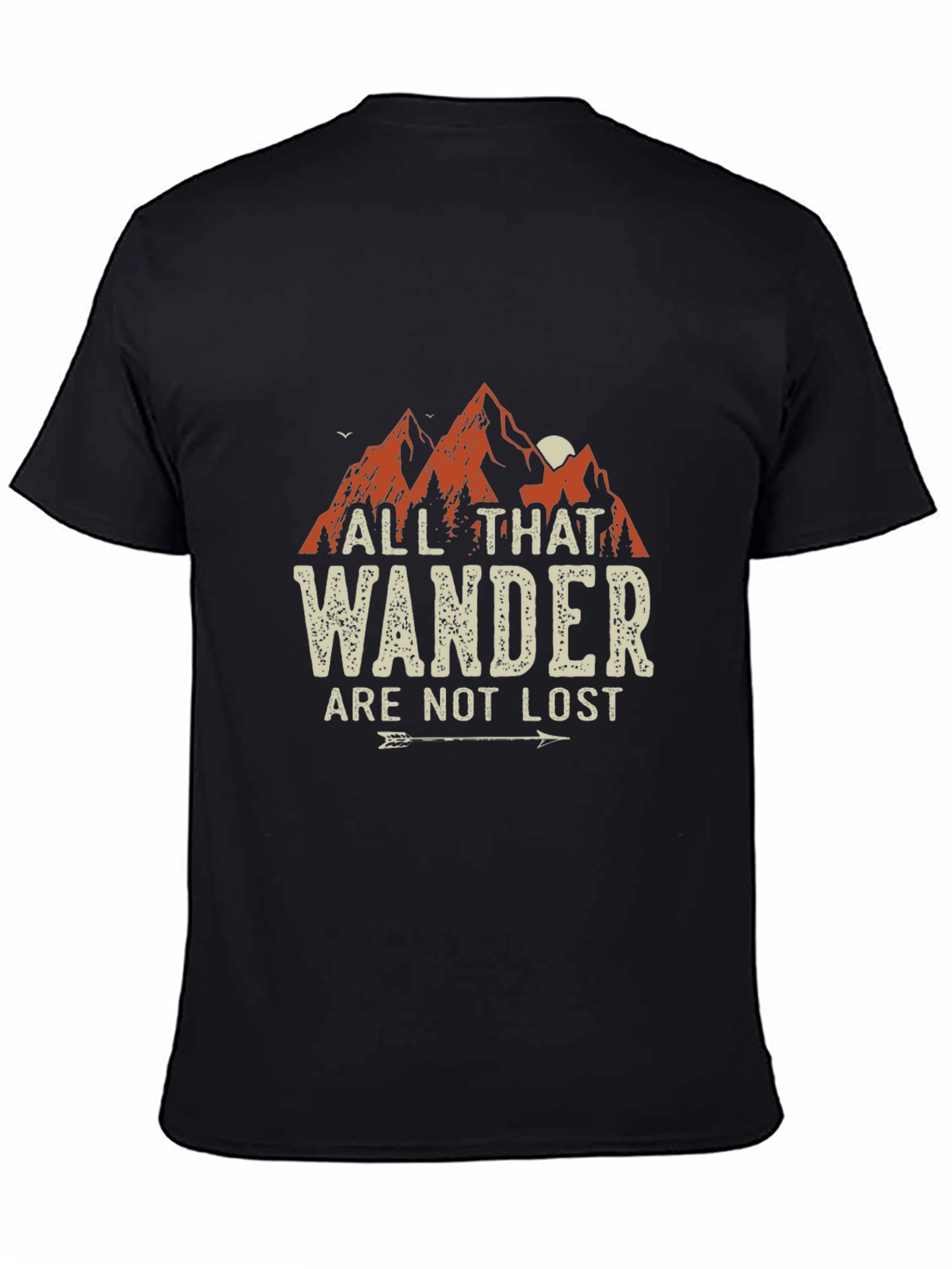Wanderer Graphic Tee - All That Wander Are Not Lost