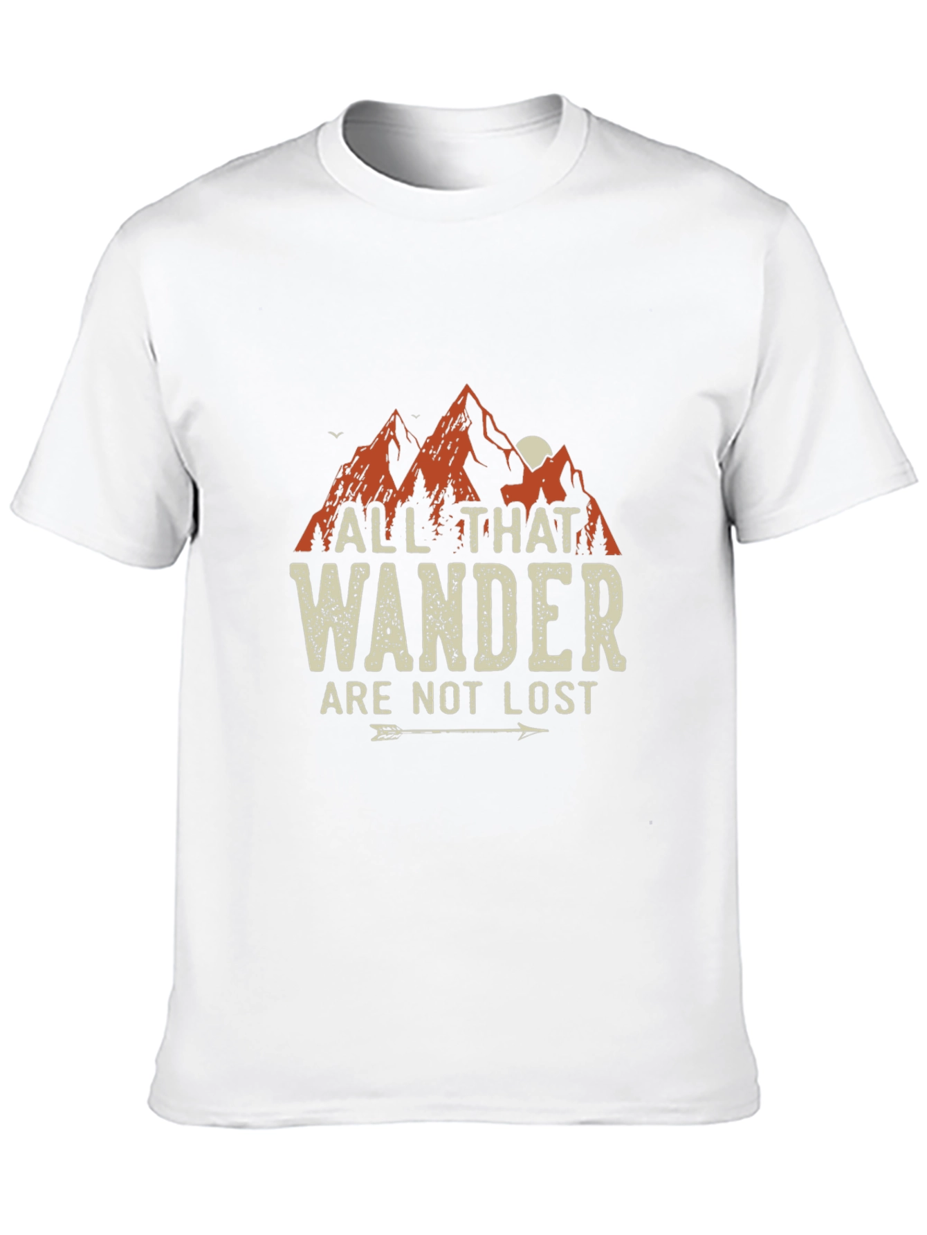 Wanderer Graphic Tee - All That Wander Are Not Lost