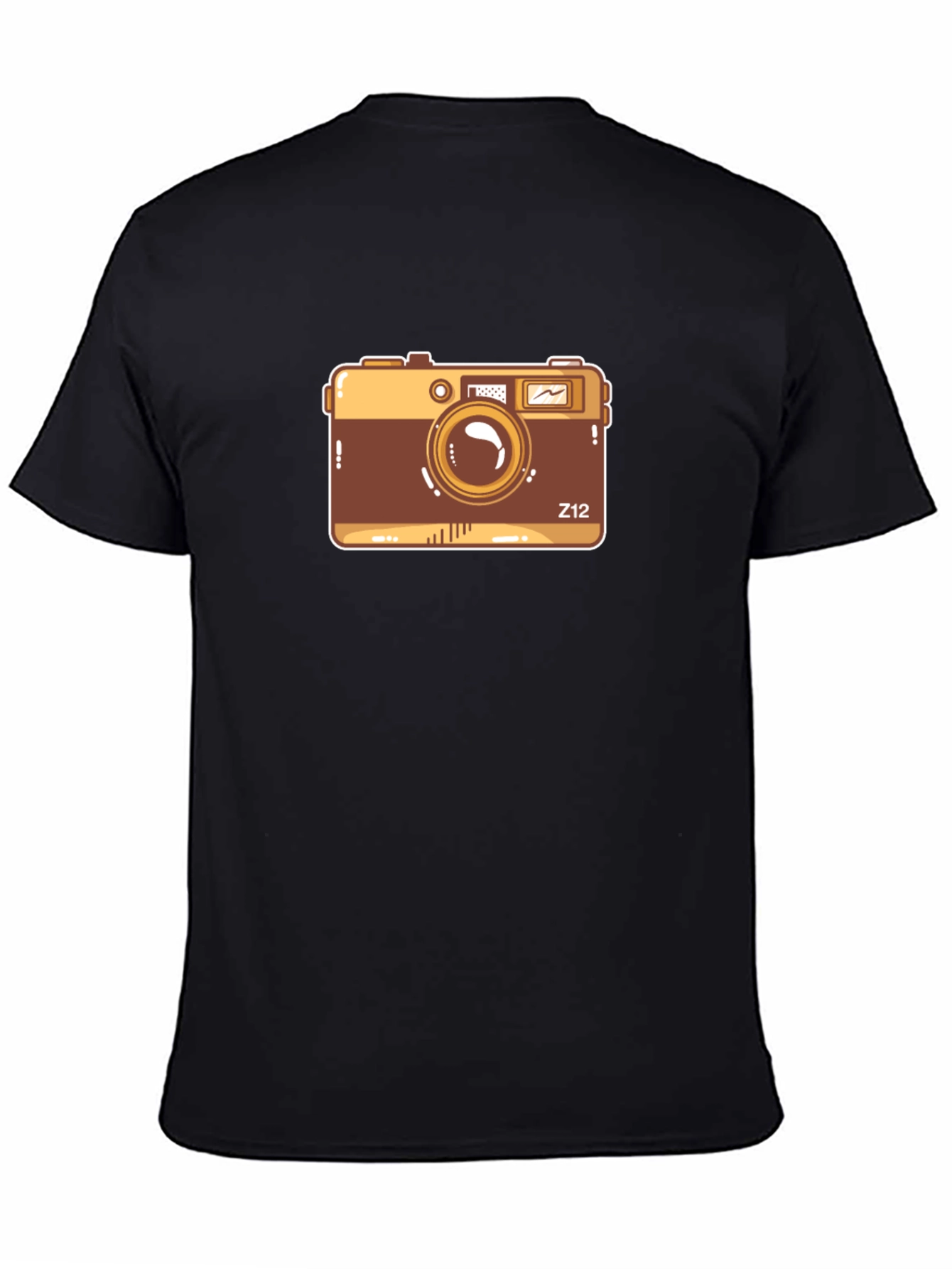 Retro Camera Graphic Tee - Z12 Vintage Style