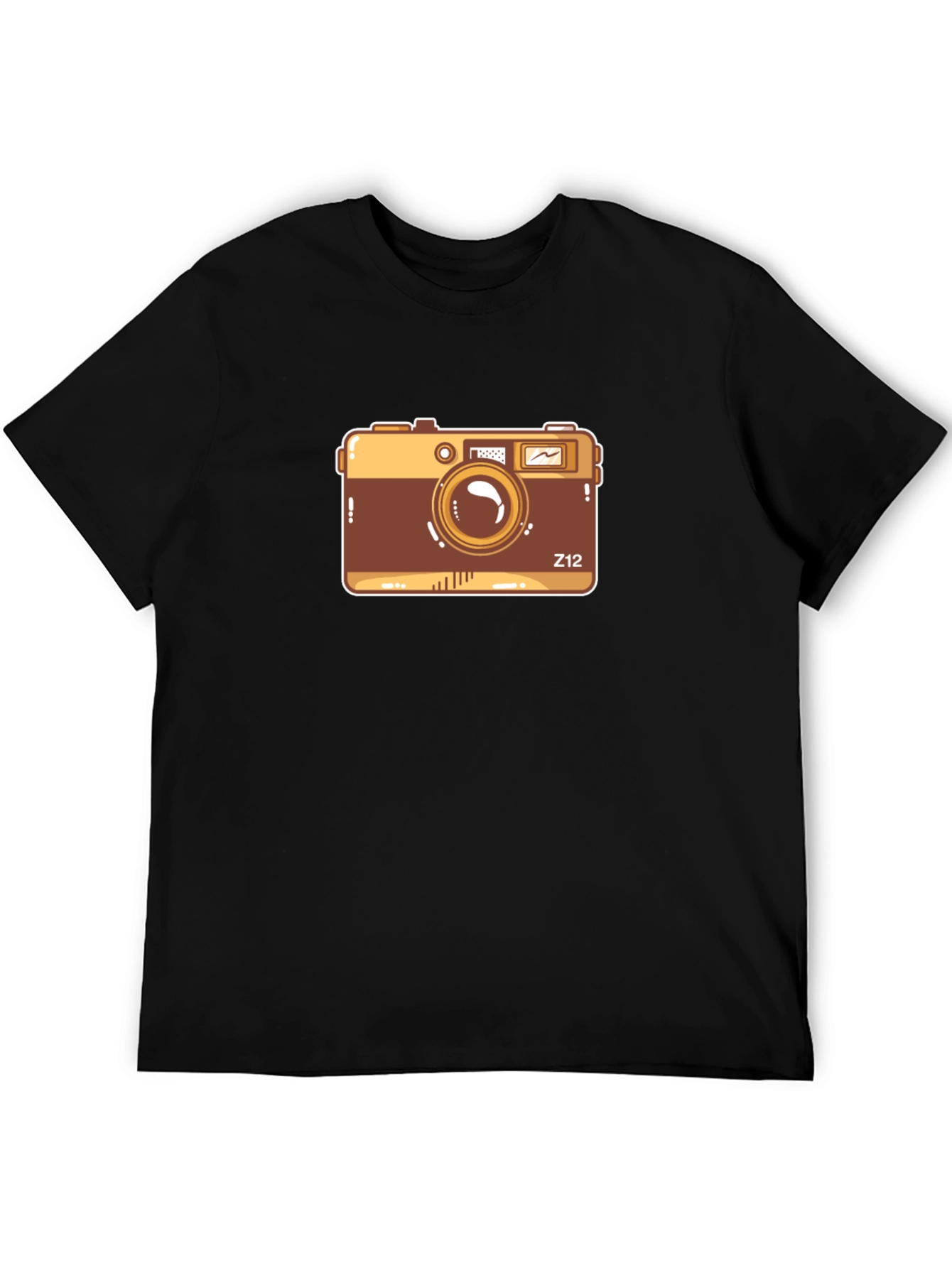 Retro Camera Graphic Tee - Z12 Vintage Style