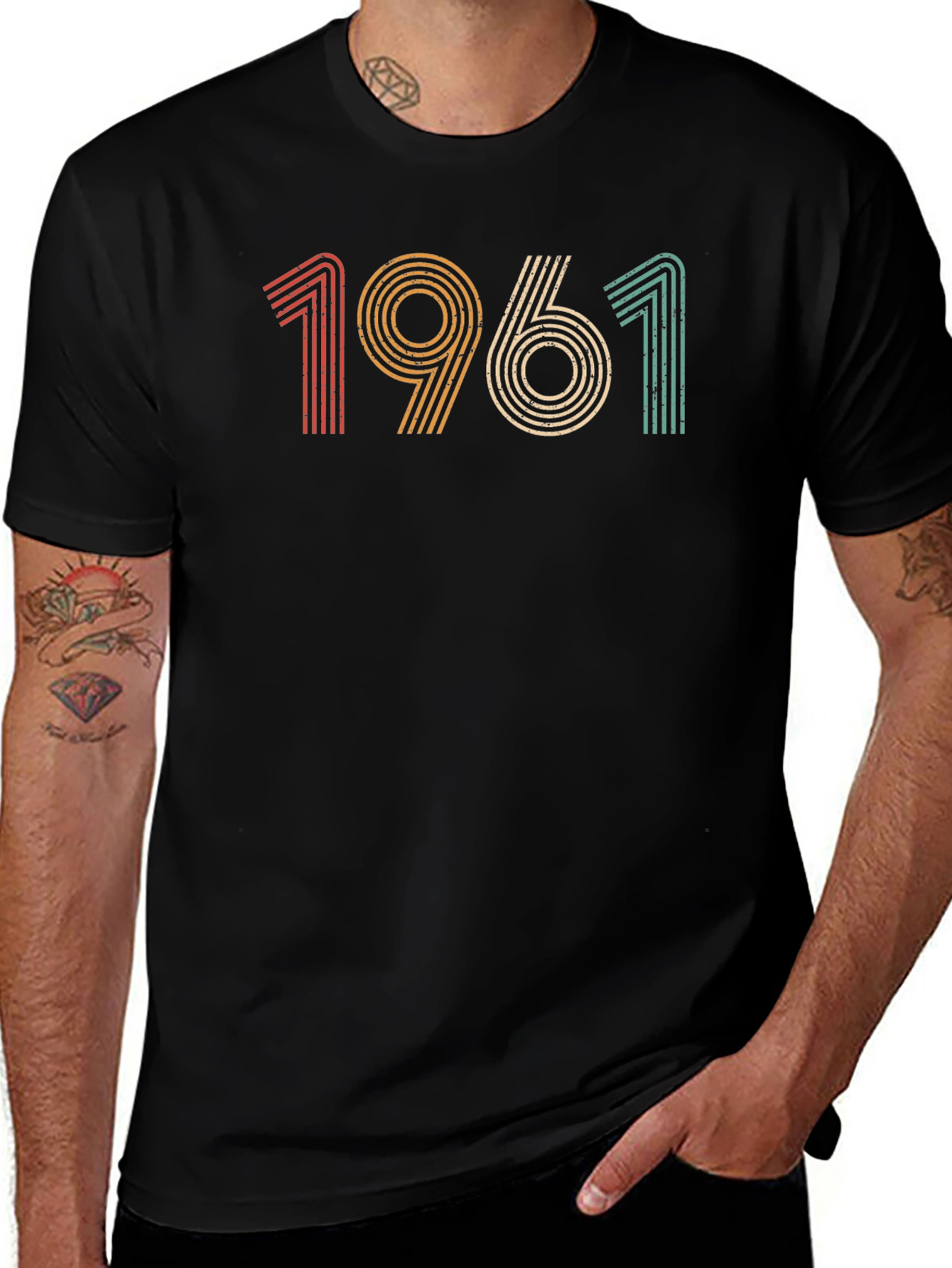 Vintage 1961 Birthday Tee - Retro Style Comfort