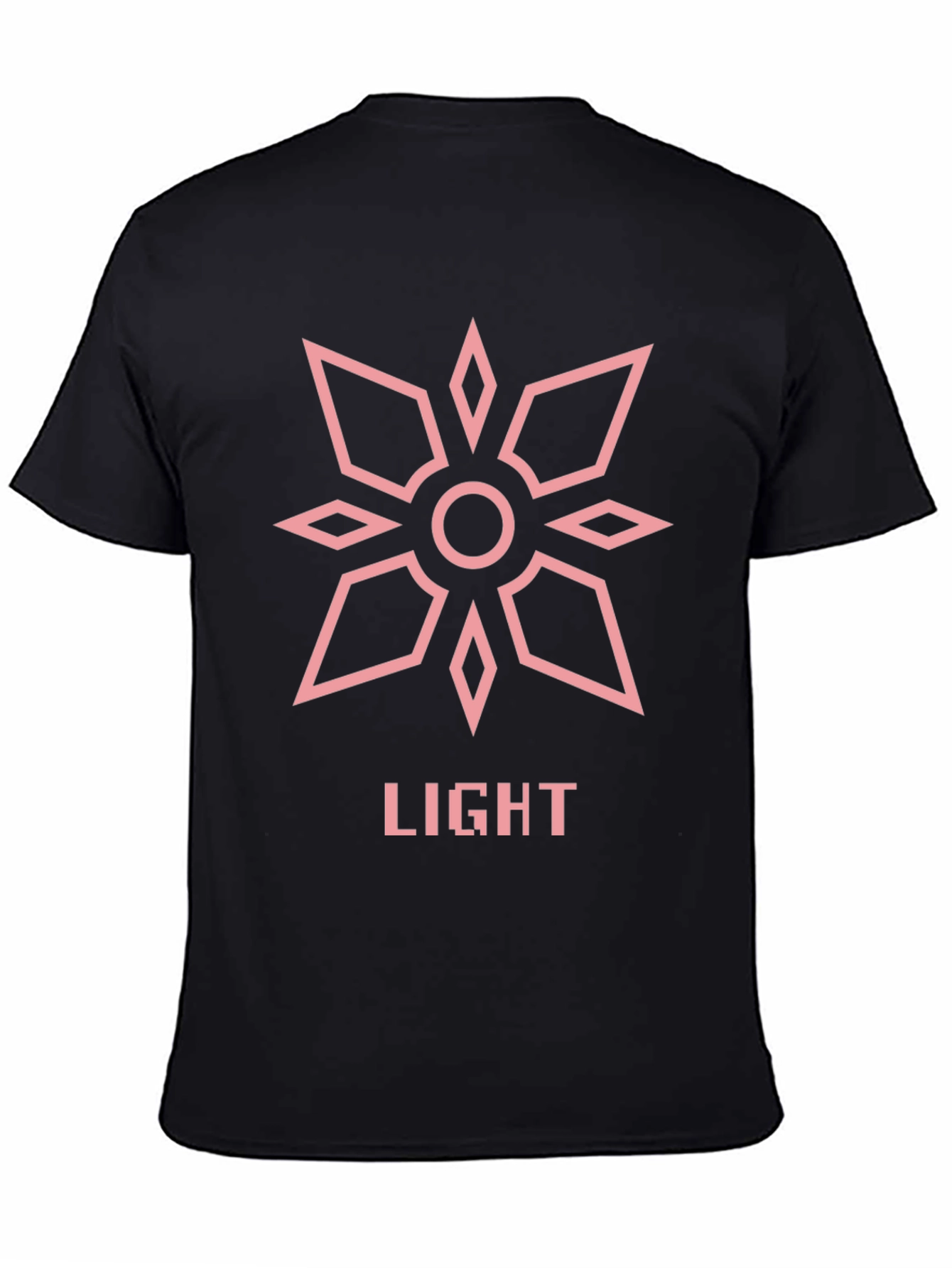 Light Crest T-Shirt - Black Graphic Tee