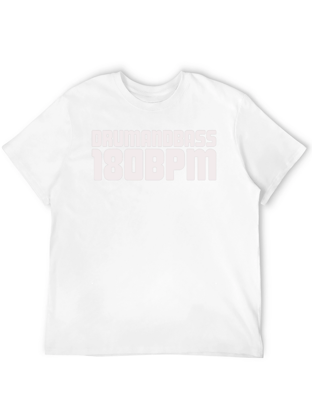 Drum and Bass 180 BPM Black T-Shirt