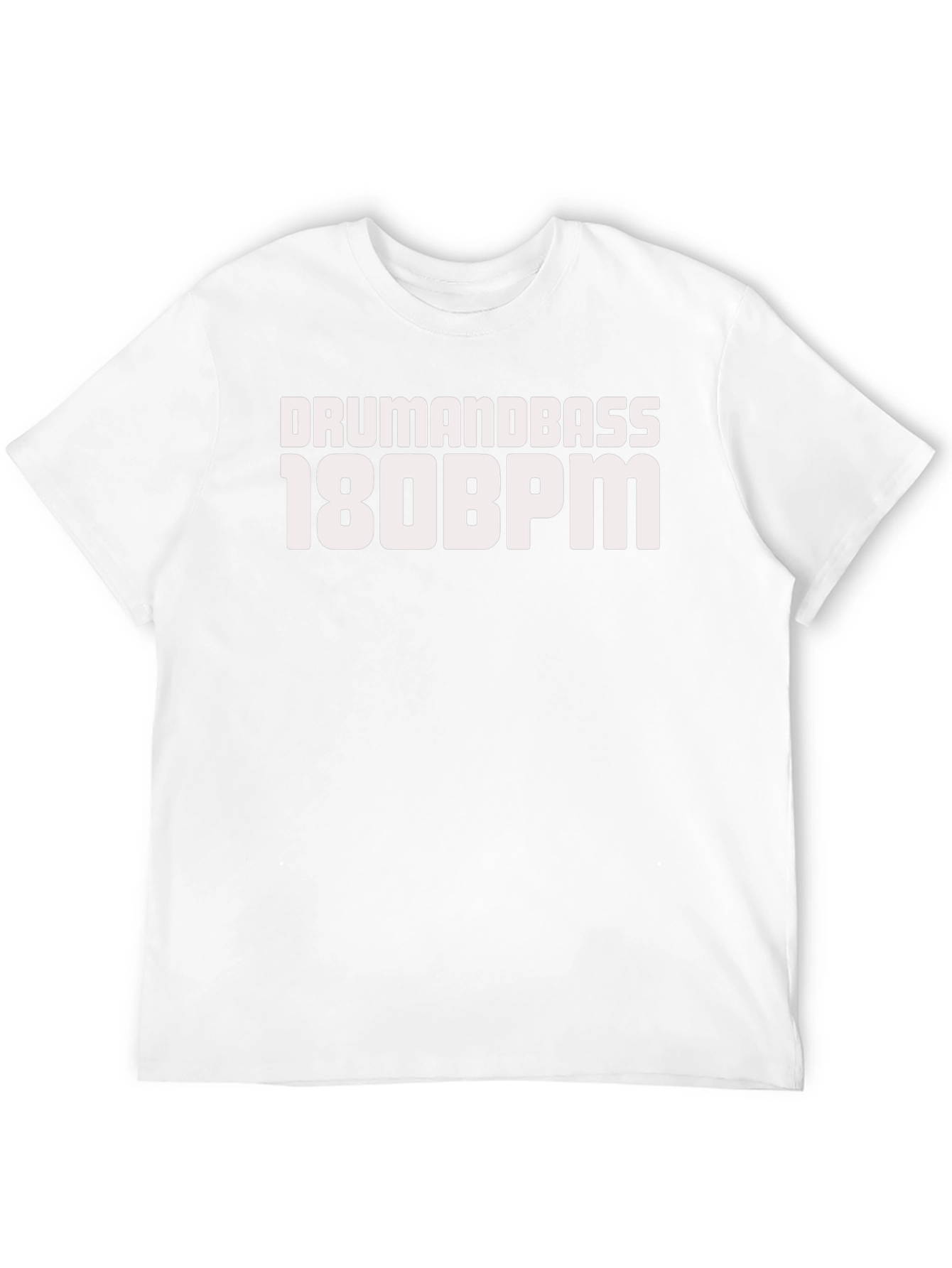 Drum and Bass 180 BPM Black T-Shirt