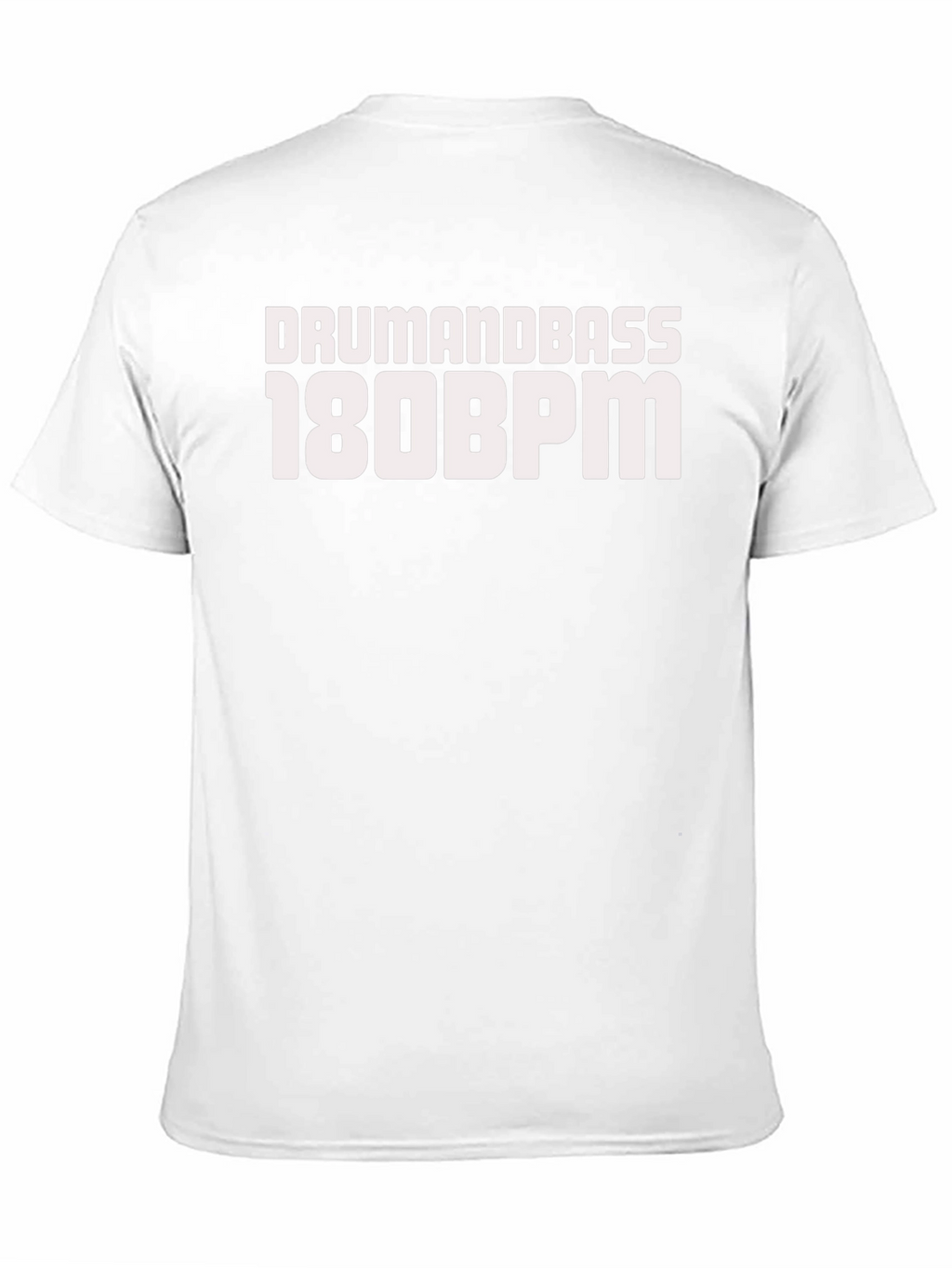 Drum and Bass 180 BPM Black T-Shirt