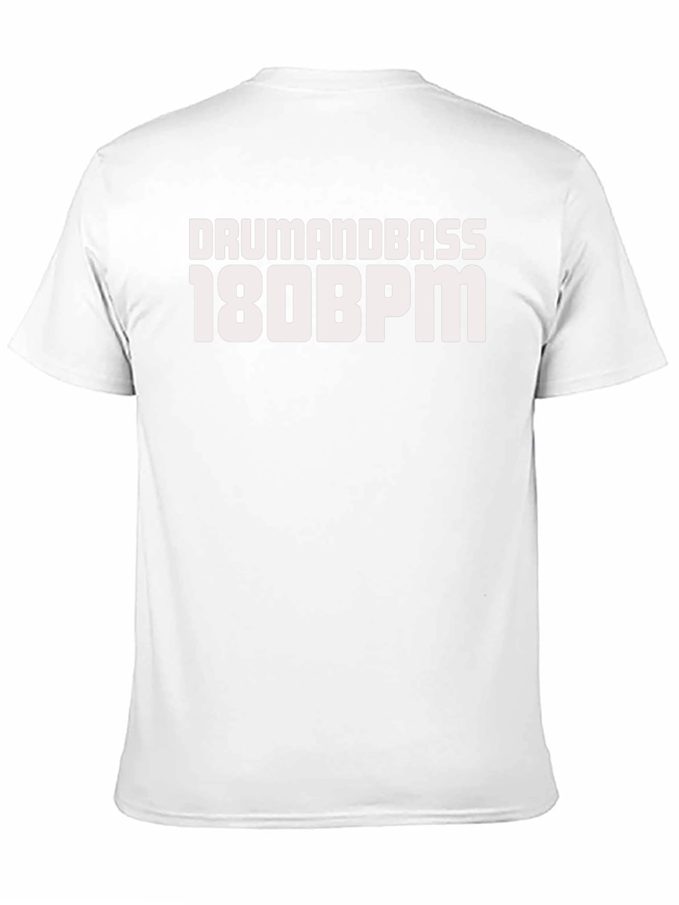 Drum and Bass 180 BPM Black T-Shirt