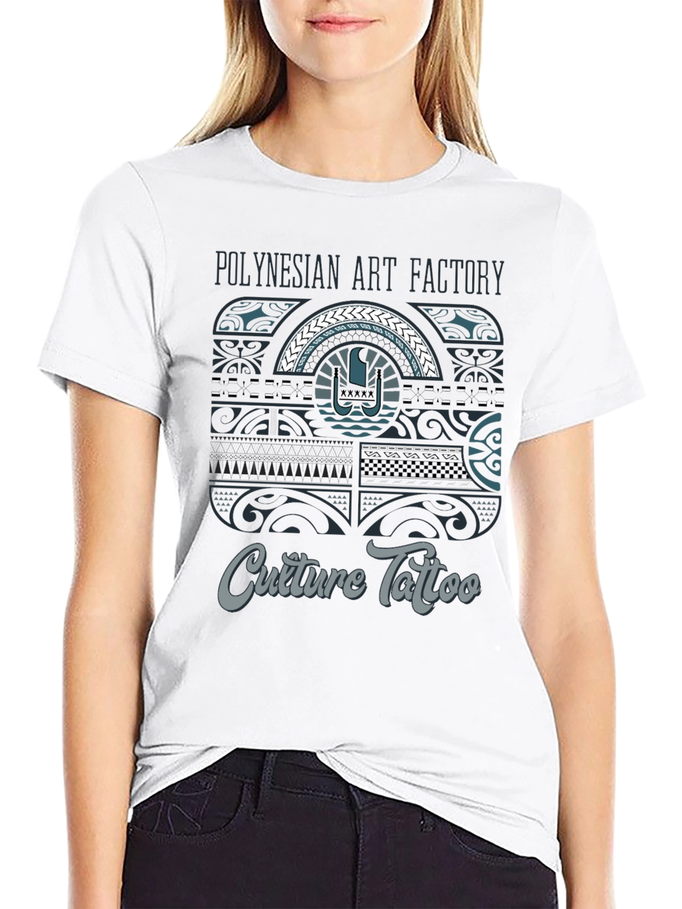 Polynesian Art Factory Culture Tattoo T-Shirt