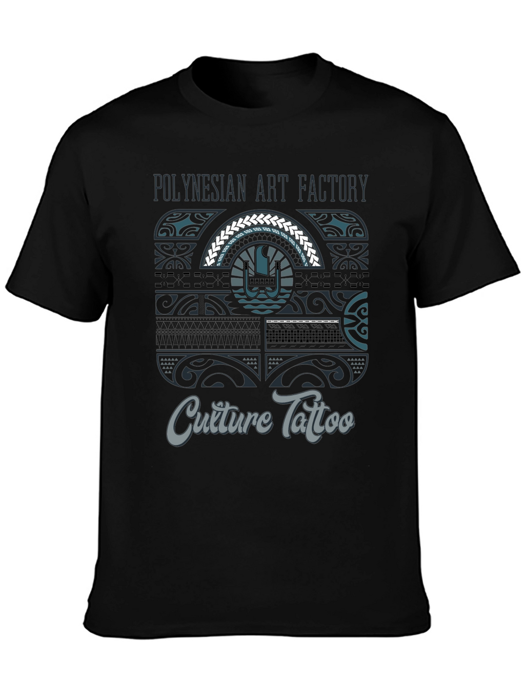 Polynesian Art Factory Culture Tattoo T-Shirt